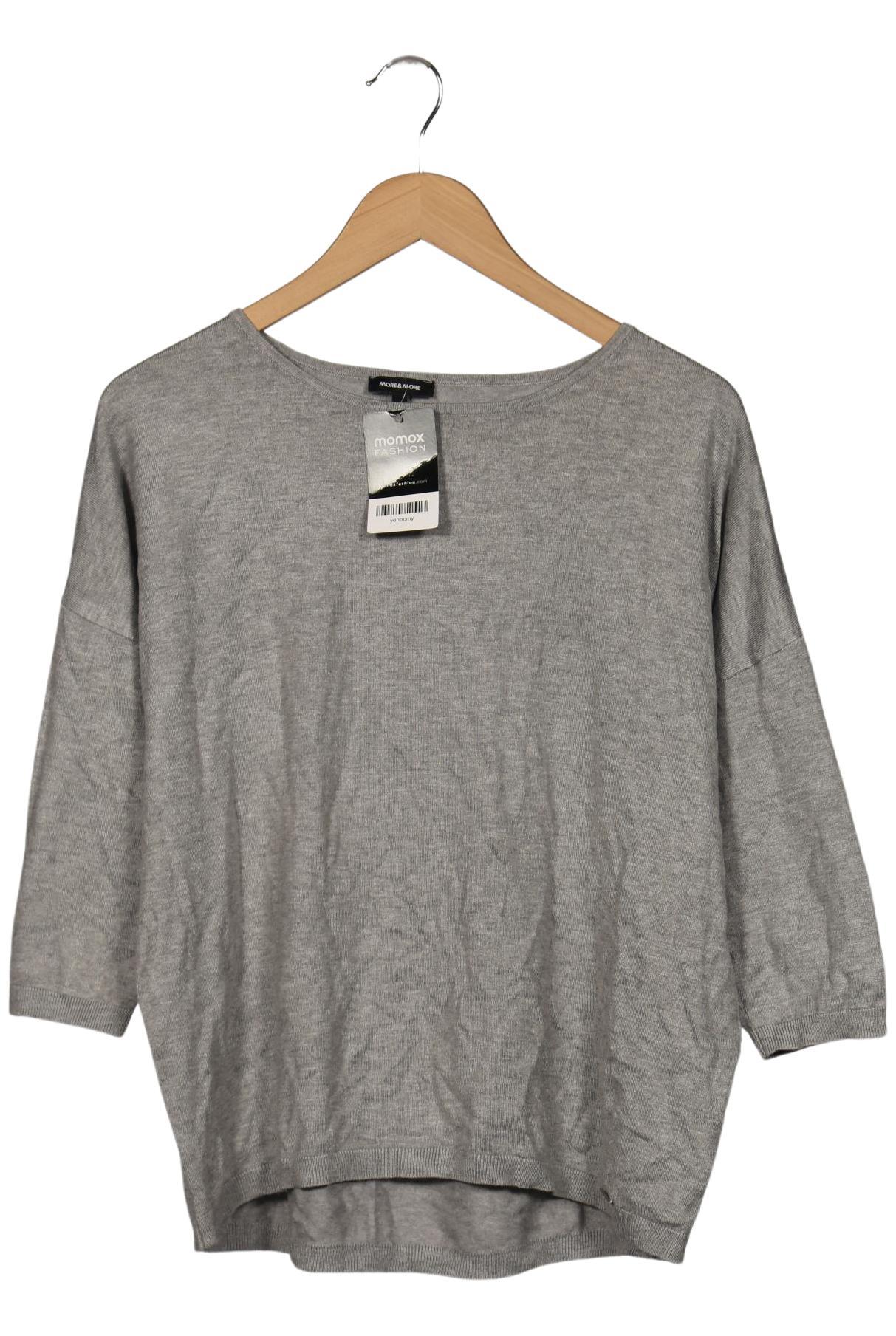 

More & More Damen Pullover, grau, Gr. 38