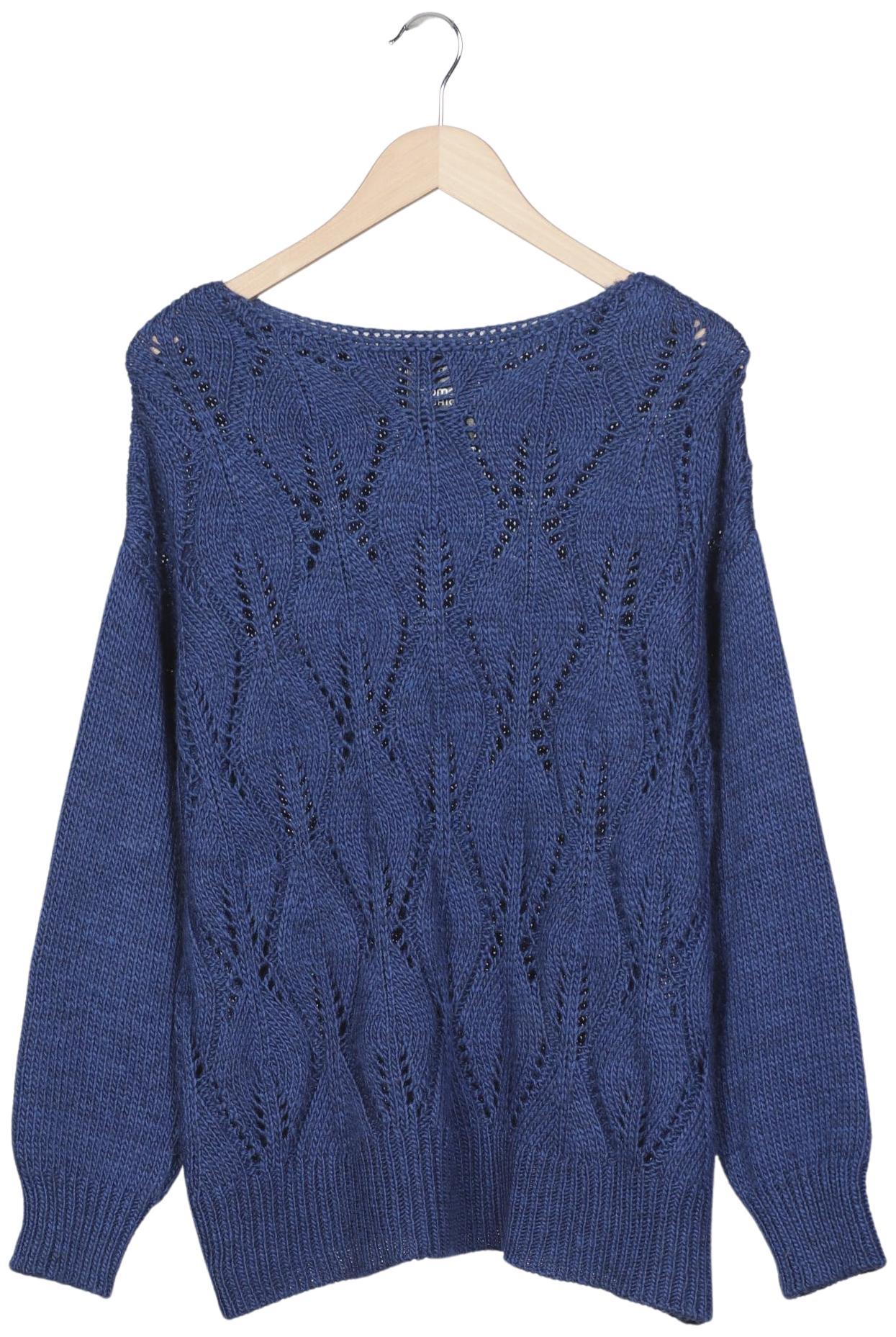 

More & More Damen Pullover, blau, Gr. 46