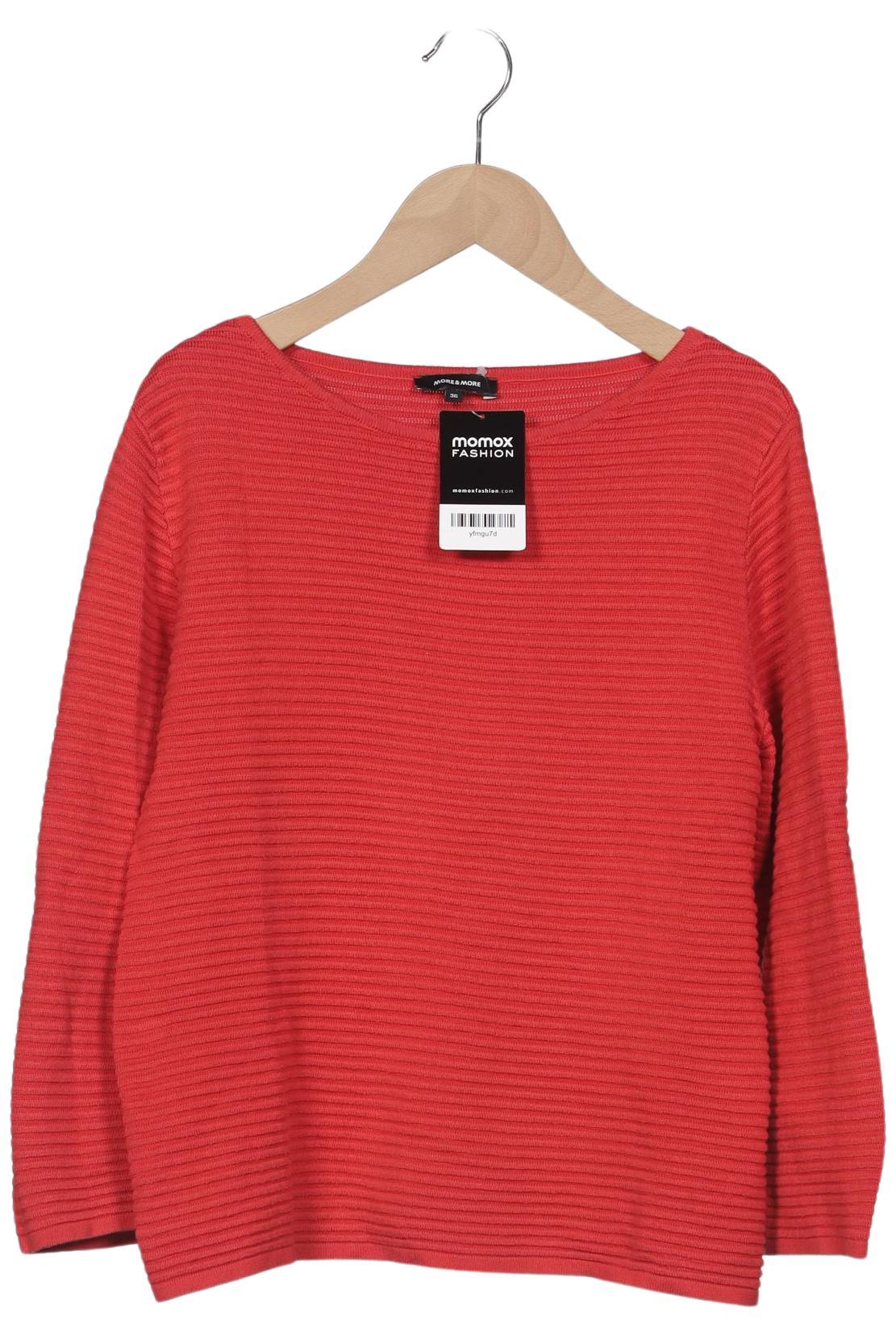 

More & More Damen Pullover, rot, Gr. 36