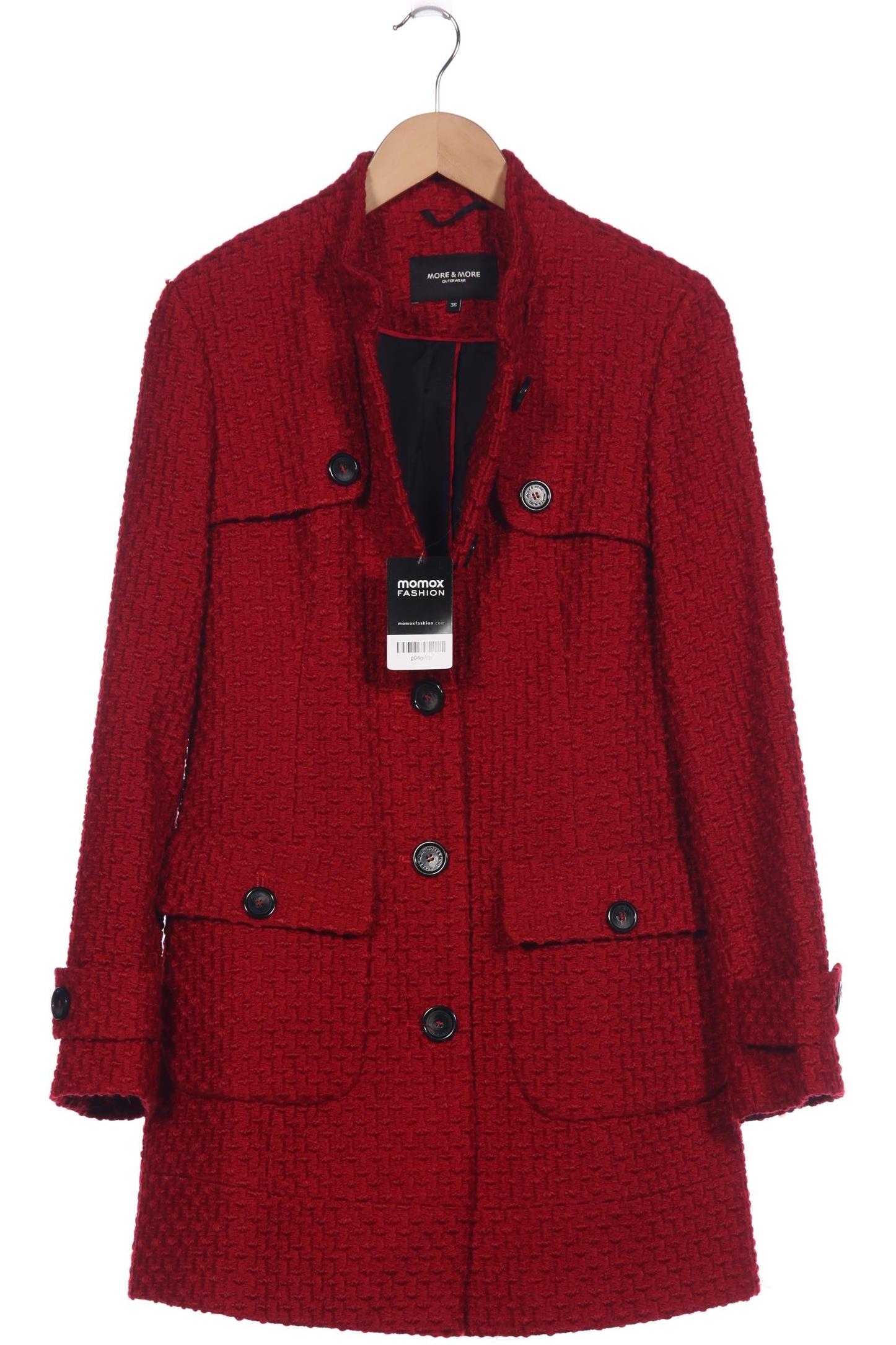 

More & More Damen Mantel, rot, Gr. 36