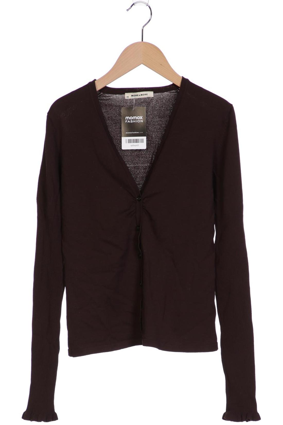 

More & More Damen Strickjacke, braun, Gr. 36