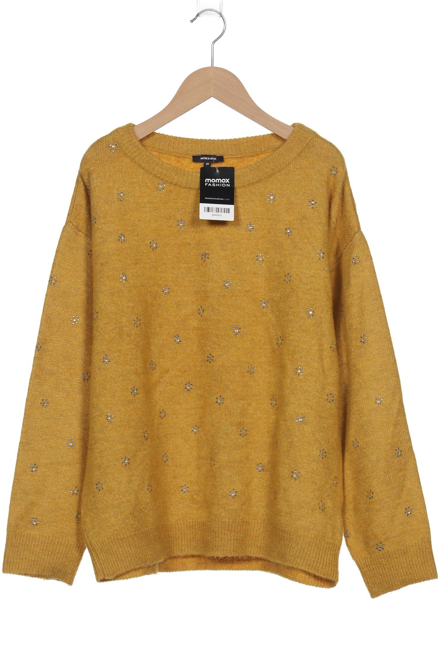 

More & More Damen Pullover, gelb, Gr. 38