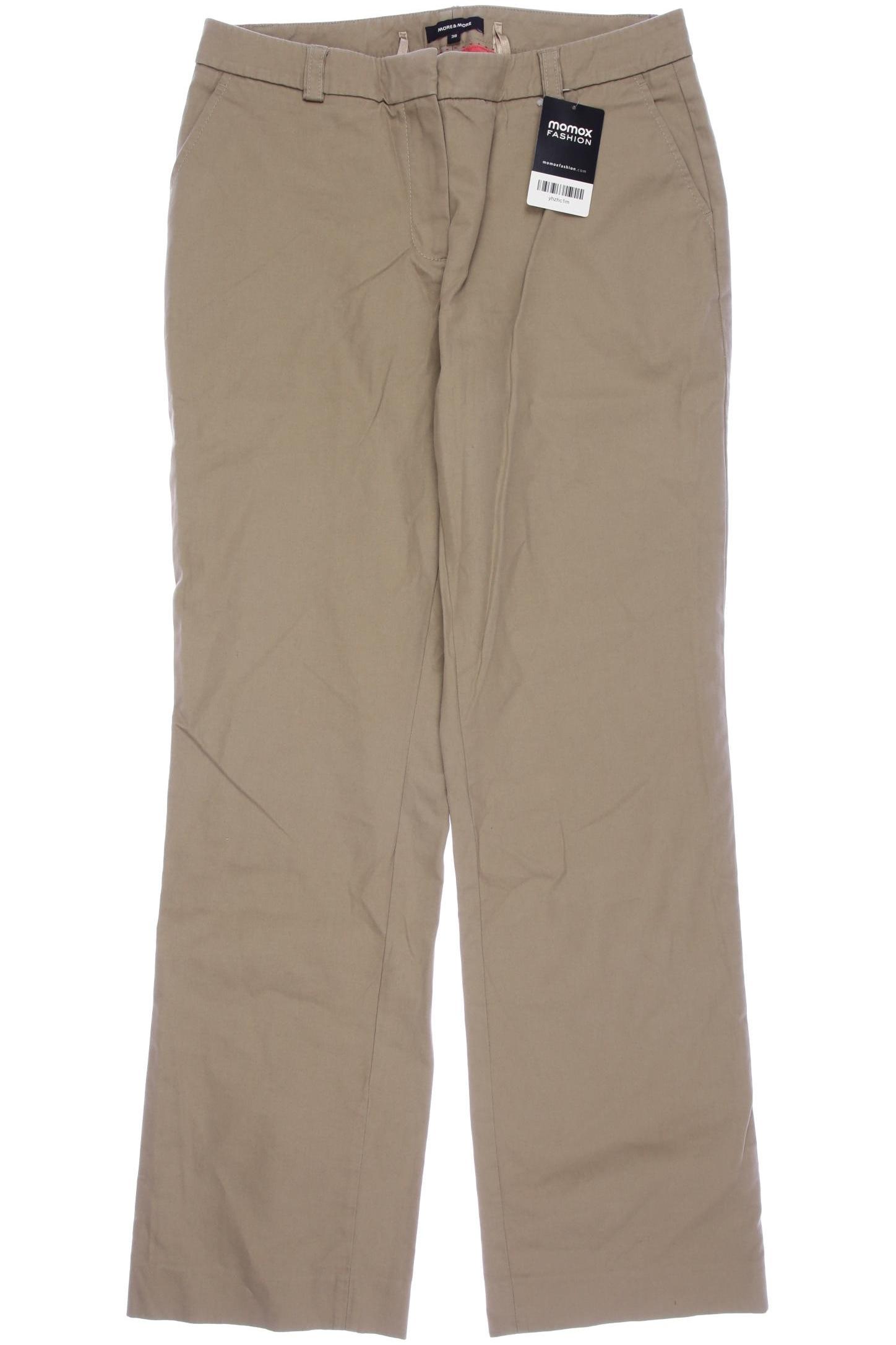 

More & More Damen Stoffhose, beige, Gr. 38