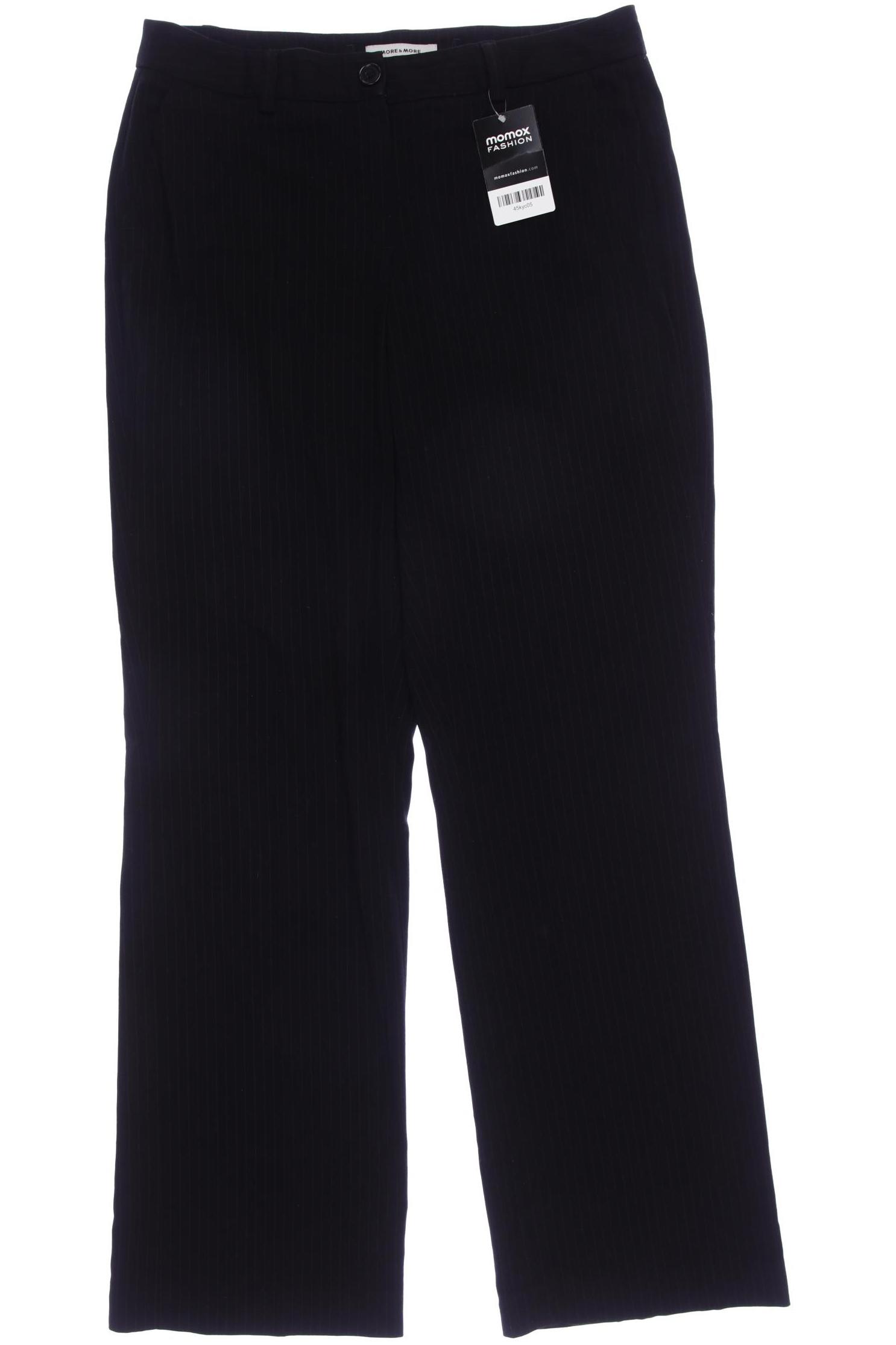

More & More Damen Stoffhose, schwarz, Gr. 40