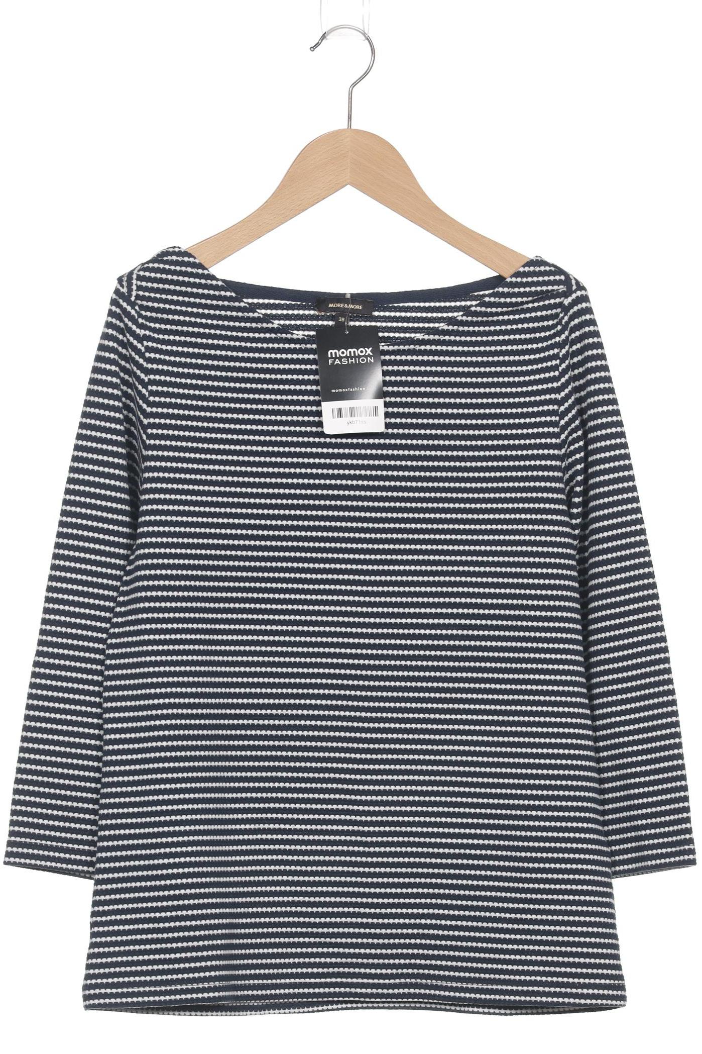 

More & More Damen Langarmshirt, marineblau, Gr. 38