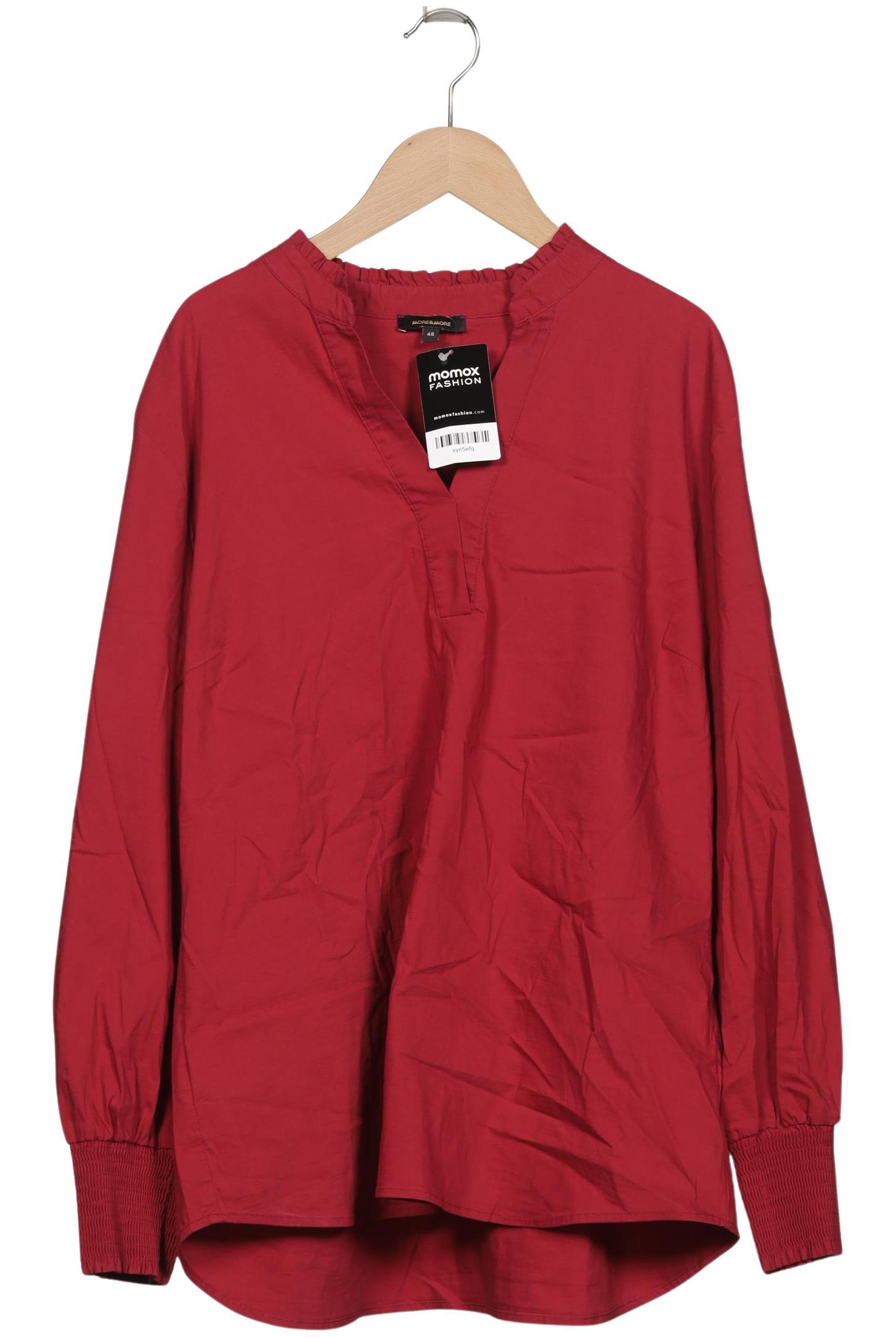 

More & More Damen Bluse, bordeaux, Gr. 46