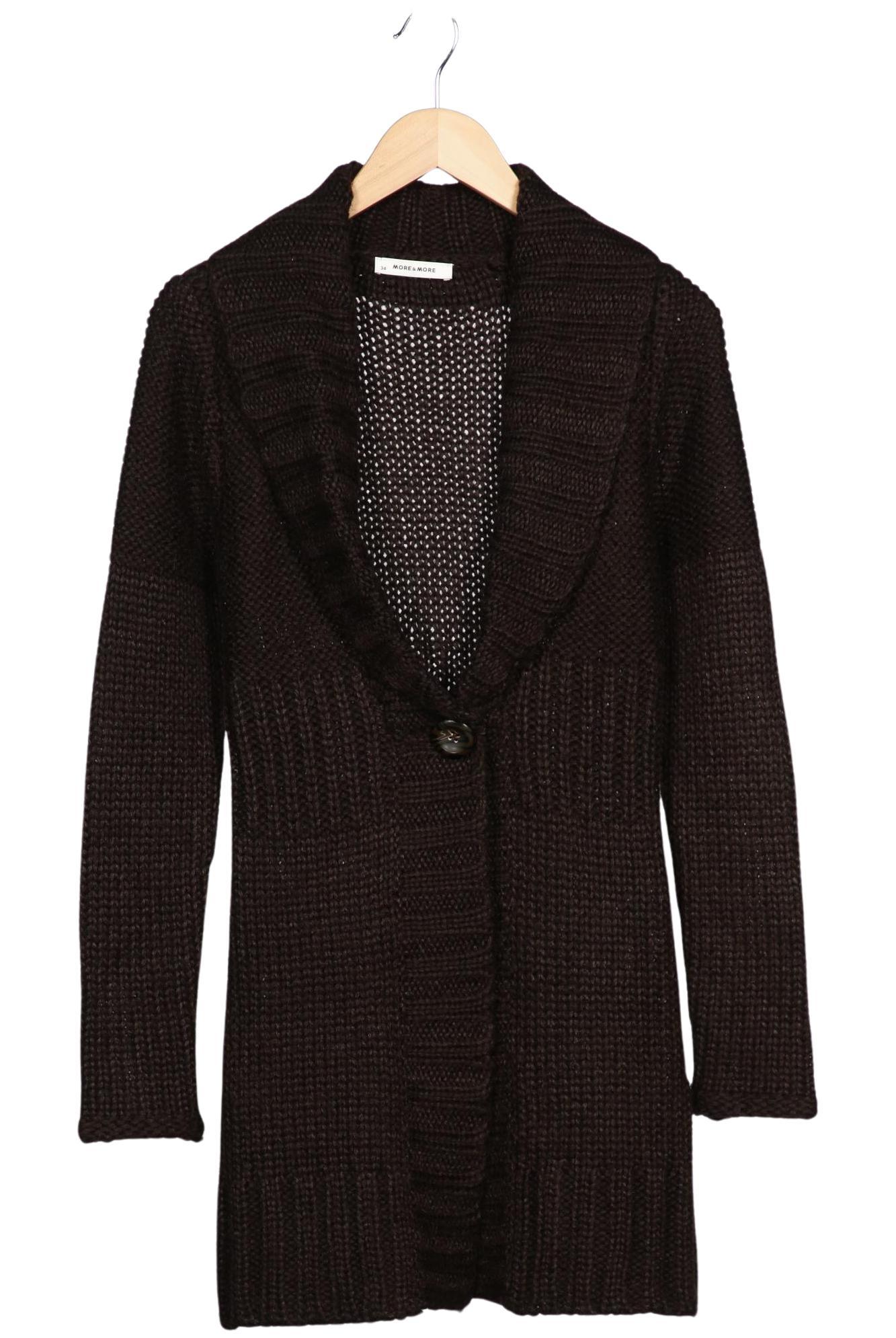 

More & More Damen Strickjacke, braun, Gr. 34