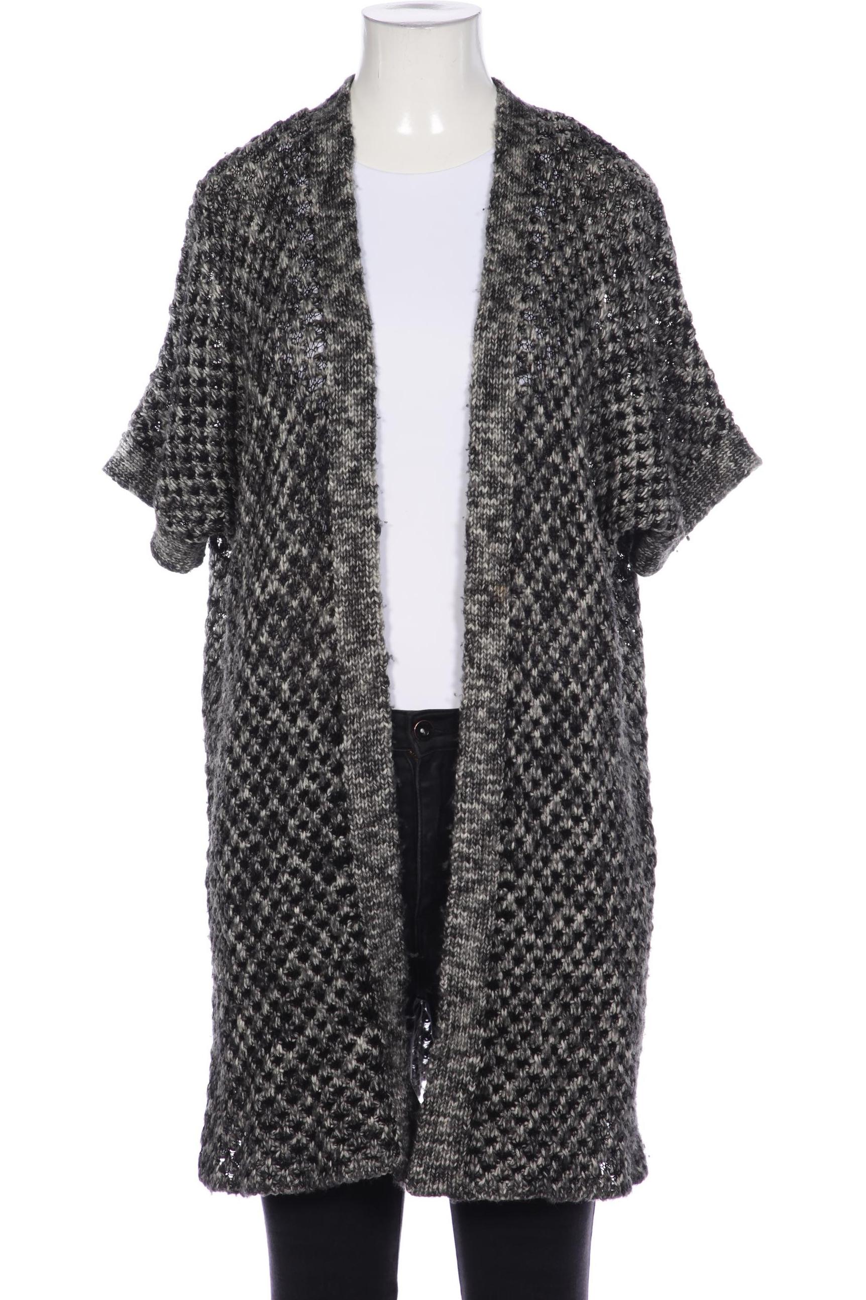 

More & More Damen Strickjacke, grau, Gr. 36