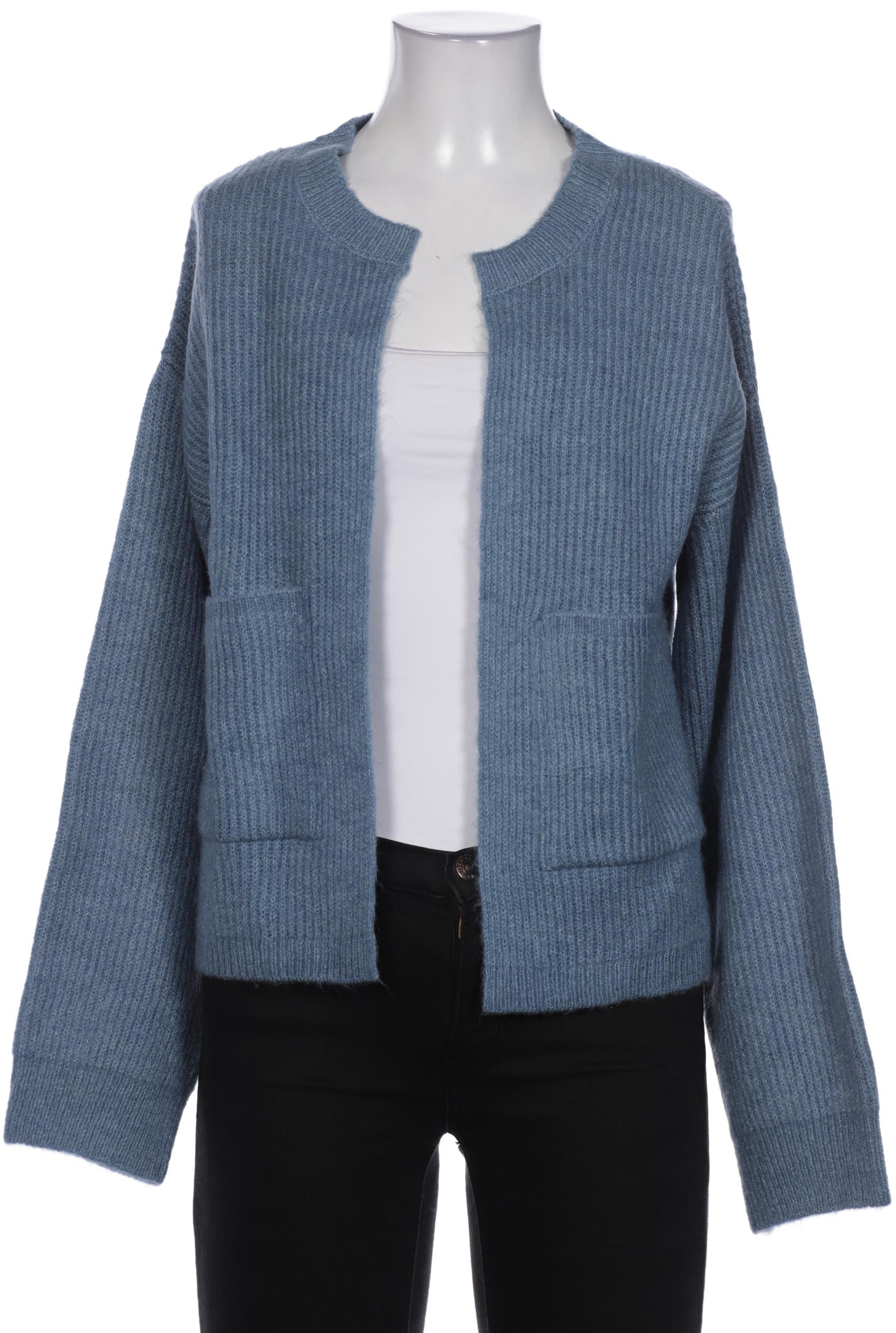 

More & More Damen Strickjacke, blau, Gr. 36