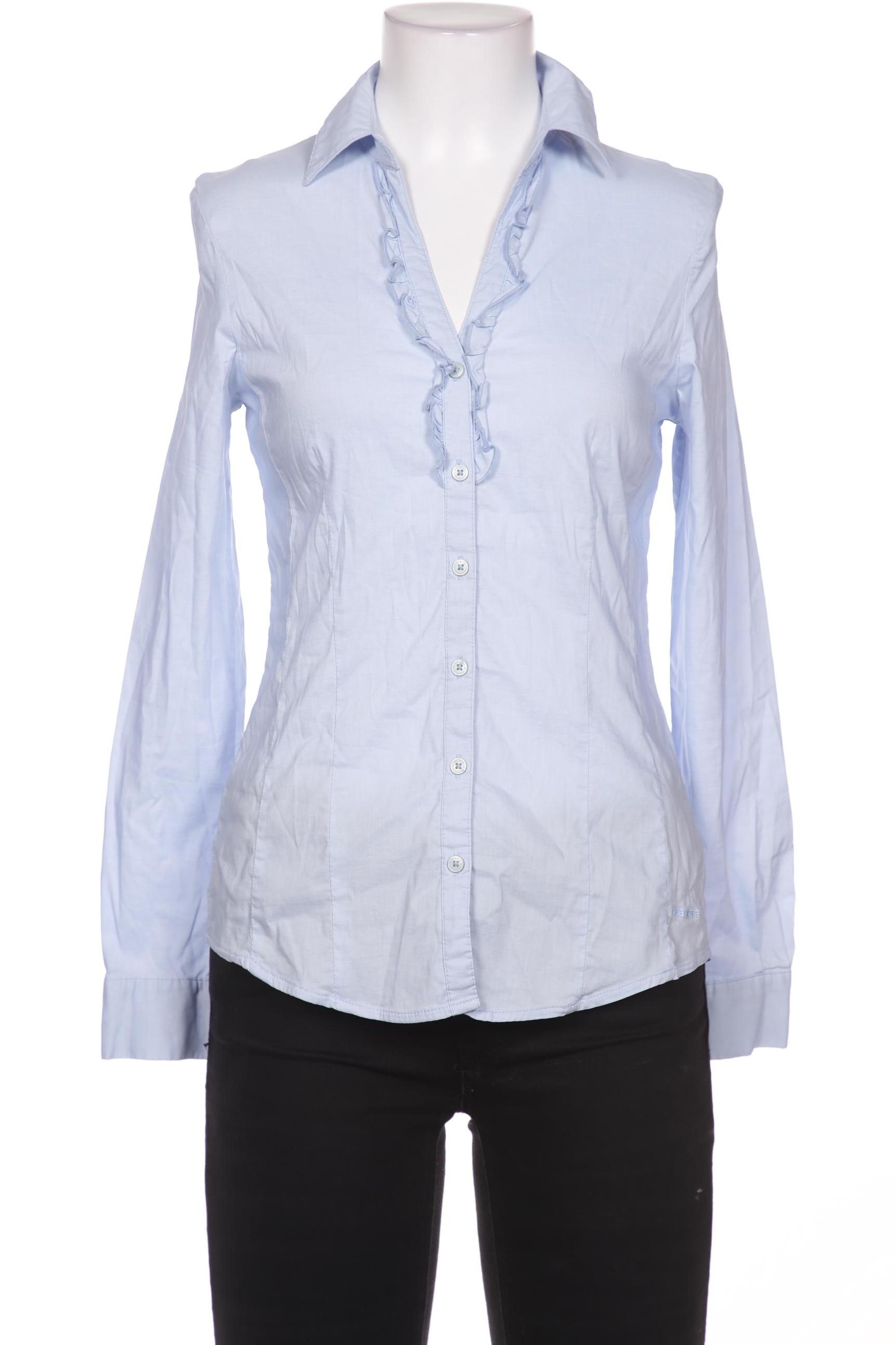 

More & More Damen Bluse, hellblau, Gr. 34