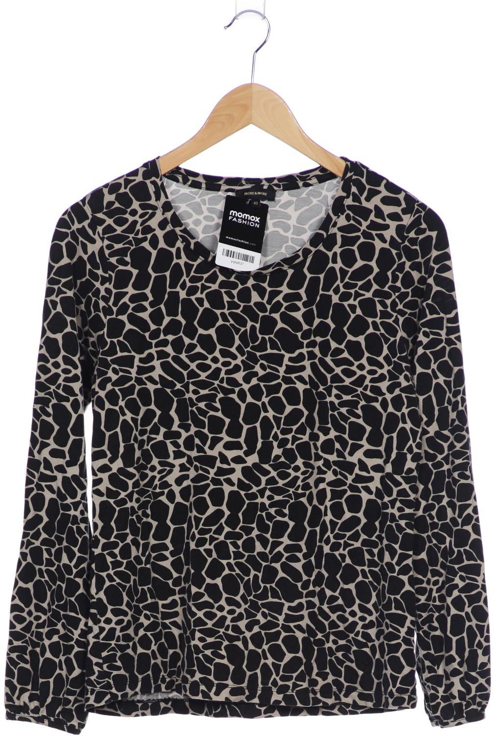 

More & More Damen Langarmshirt, schwarz, Gr. 40