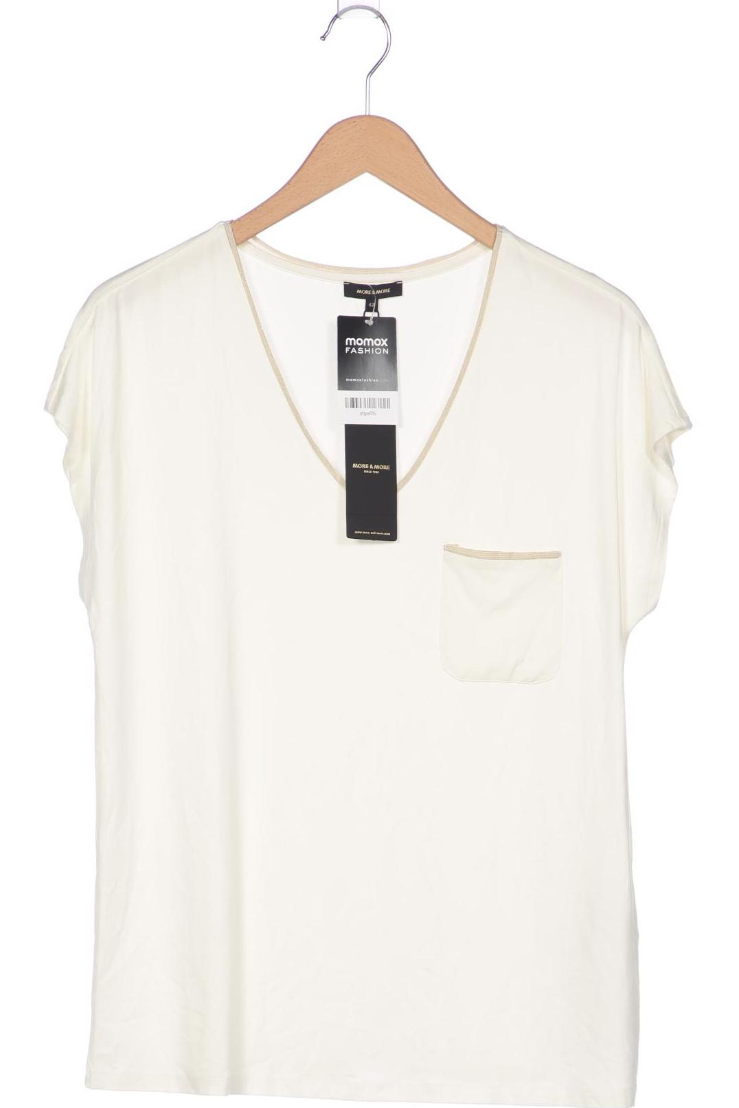 

More & More Damen T-Shirt, weiß, Gr. 40
