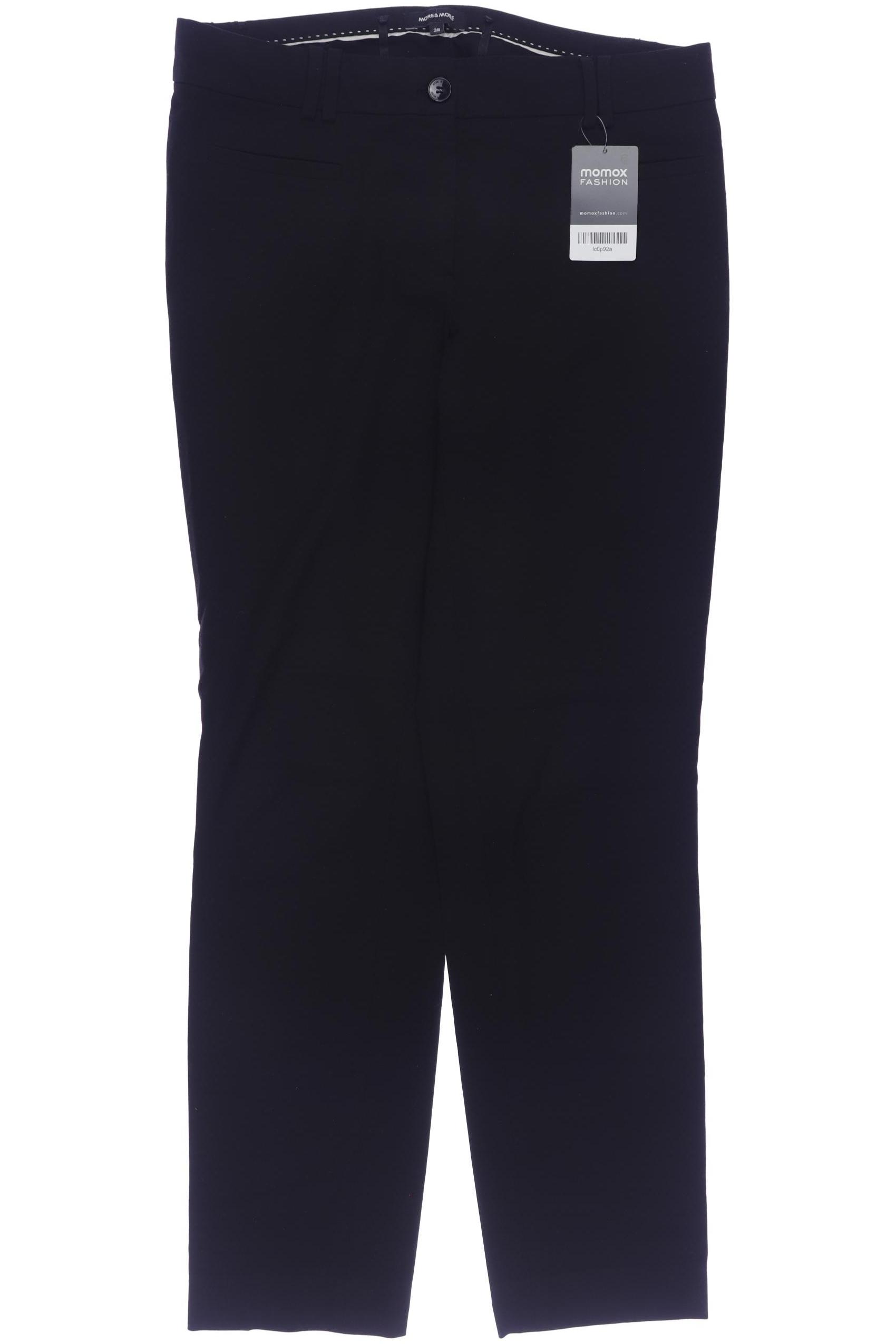 

More & More Damen Stoffhose, schwarz, Gr. 38
