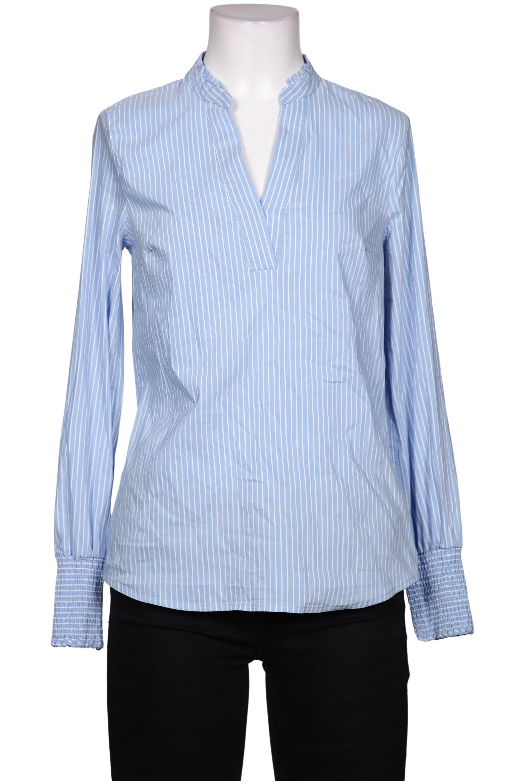 

More & More Damen Bluse, blau, Gr. 34