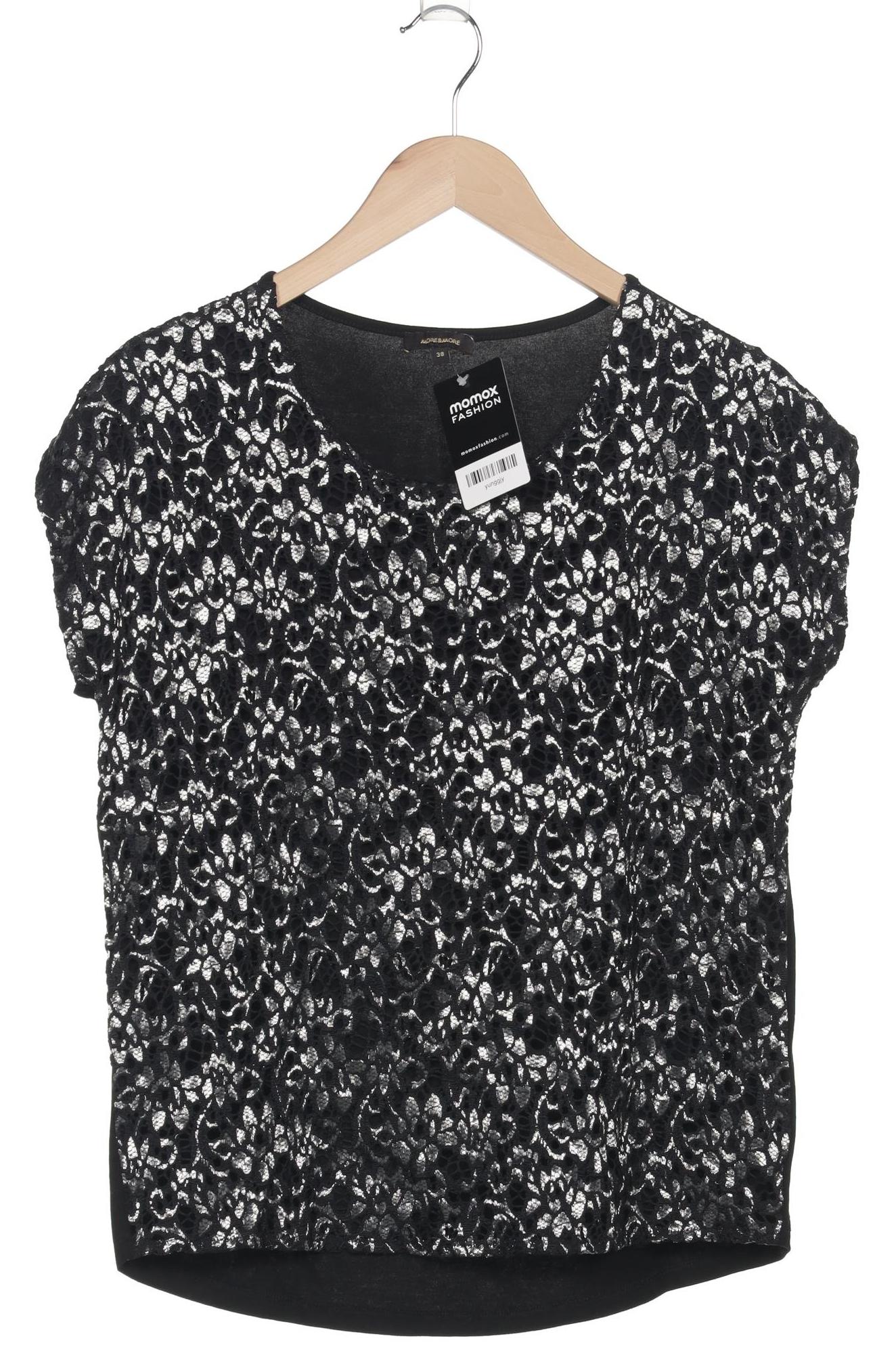 

More & More Damen T-Shirt, schwarz, Gr. 38
