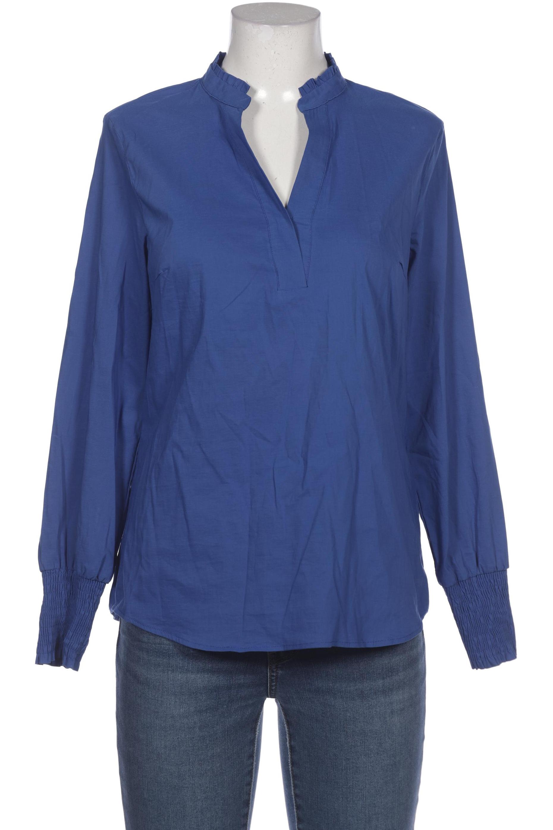 

More & More Damen Bluse, blau, Gr. 40