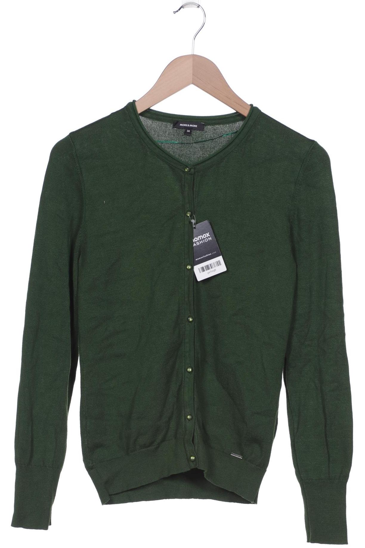 

More & More Damen Strickjacke, grün
