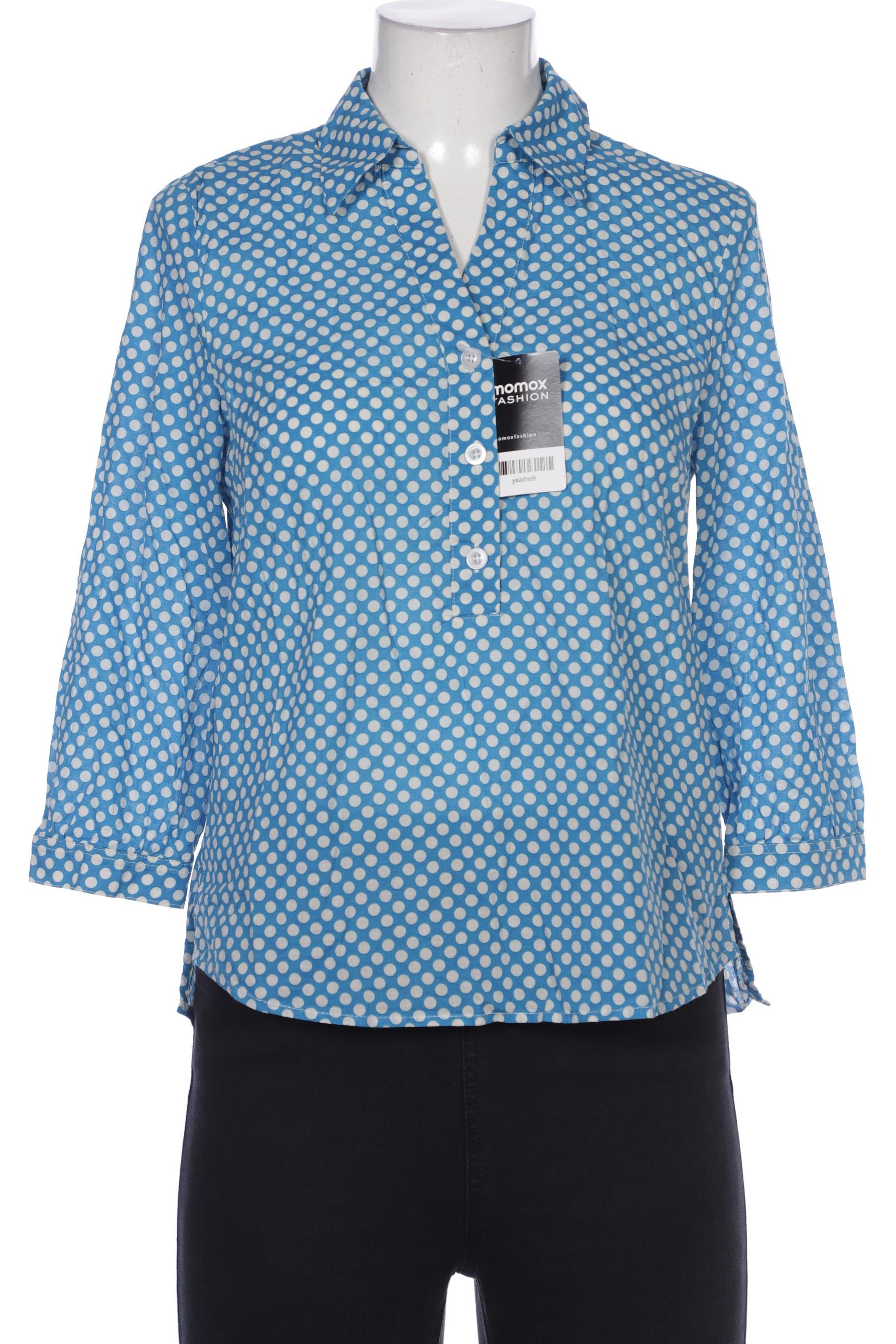 

More & More Damen Bluse, blau, Gr. 38