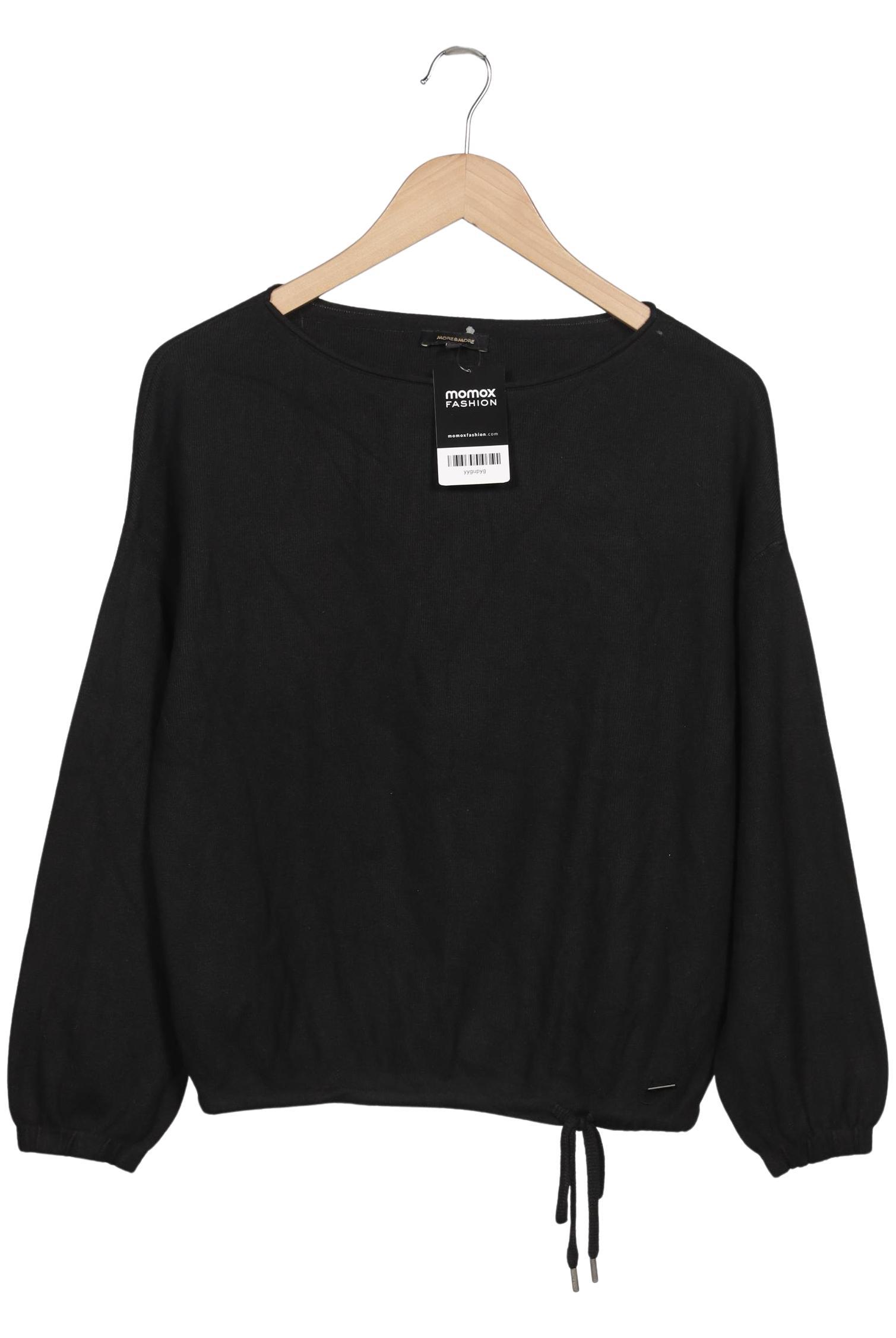 

More & More Damen Pullover, schwarz, Gr. 34