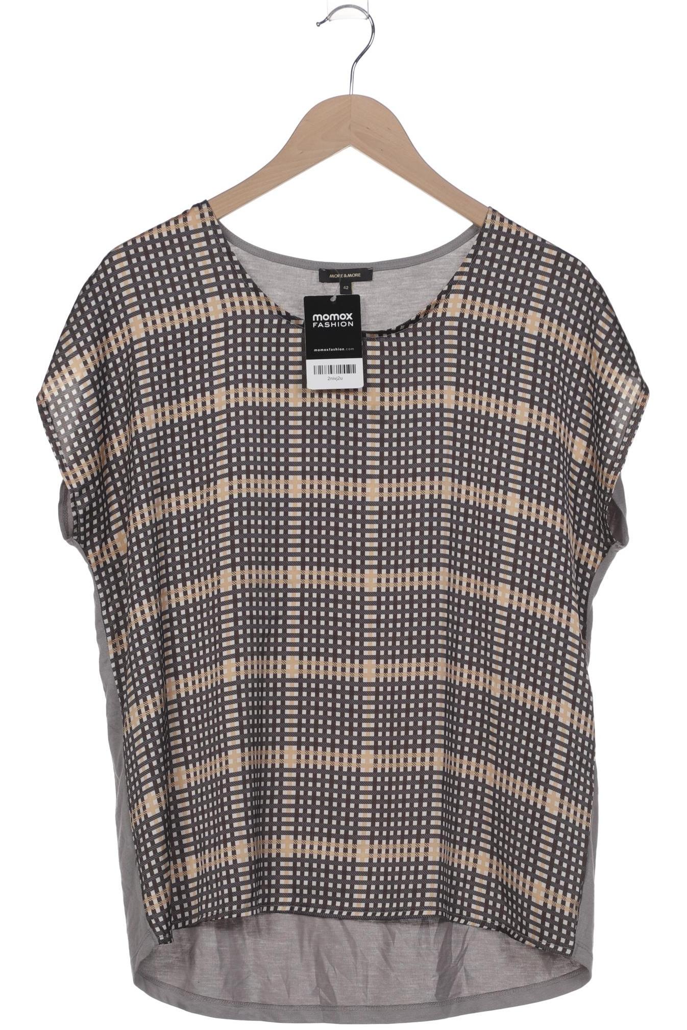 

More & More Damen T-Shirt, grau, Gr. 42