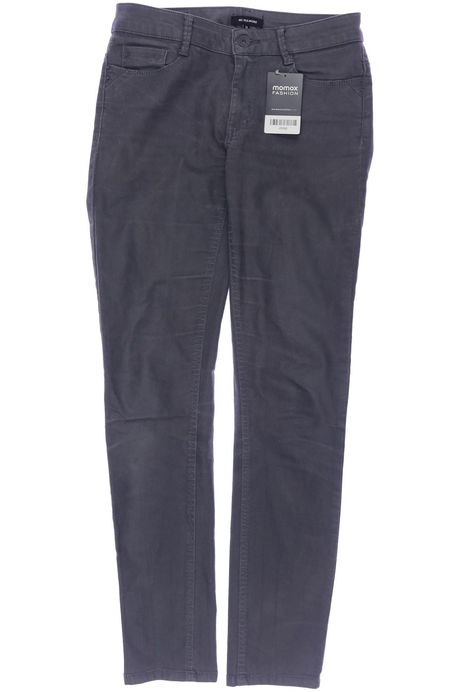 

More & More Damen Jeans, grau, Gr. 34