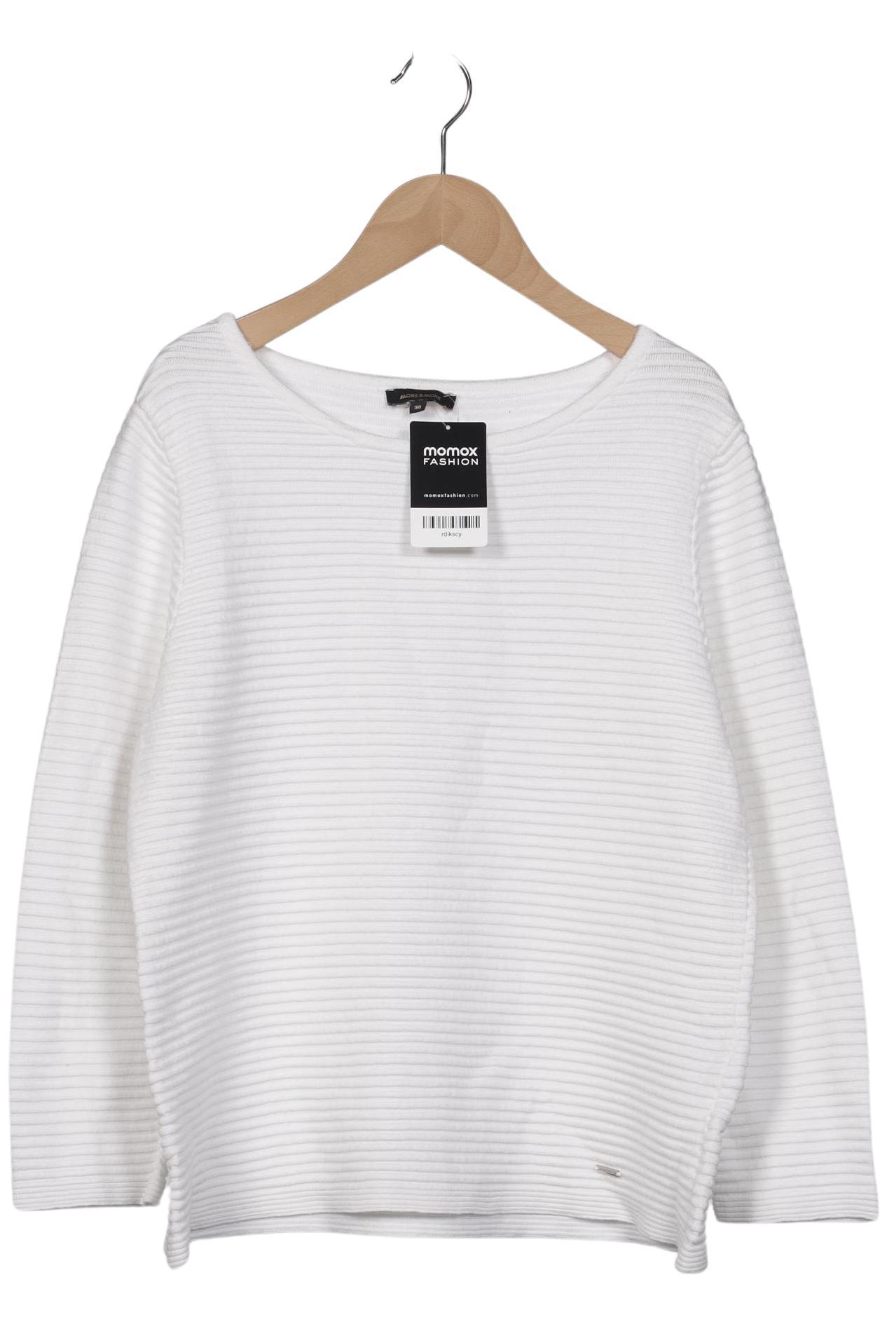 

More & More Damen Pullover, weiß, Gr. 38