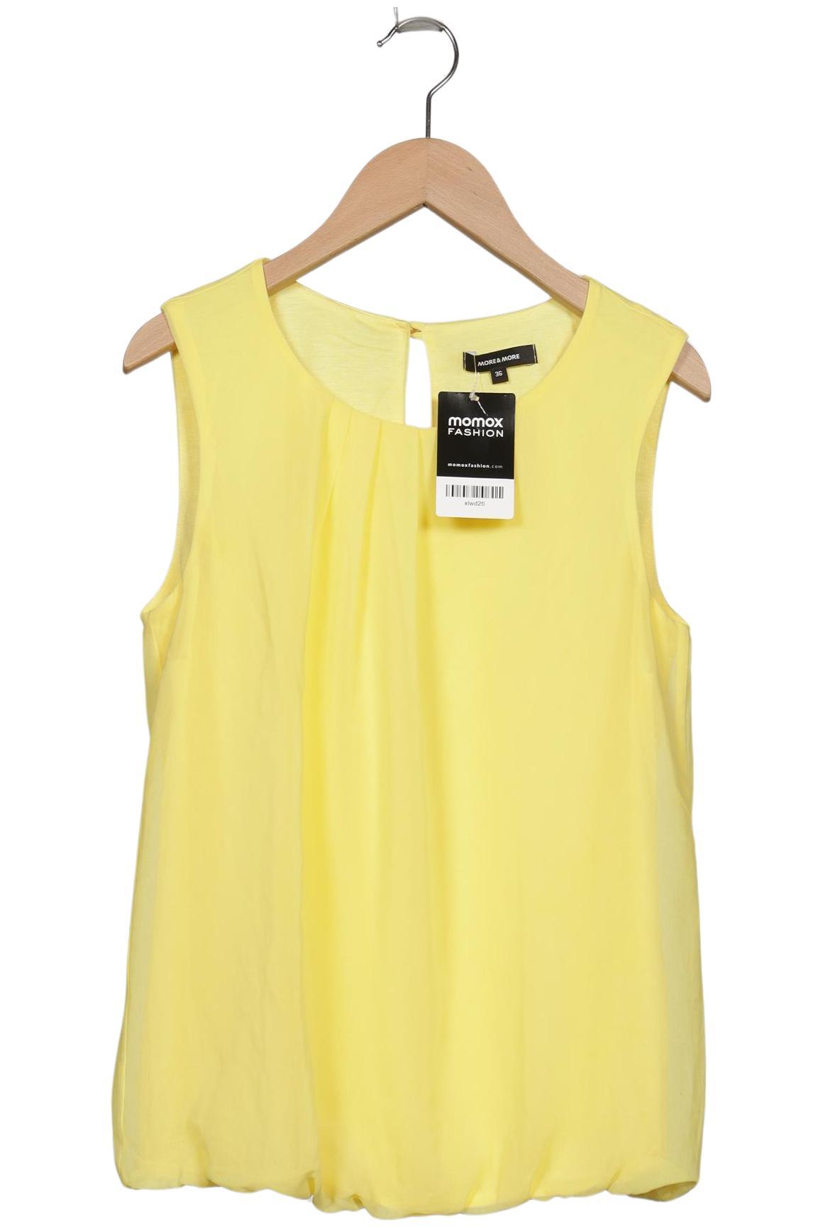 

More & More Damen Bluse, gelb, Gr. 36