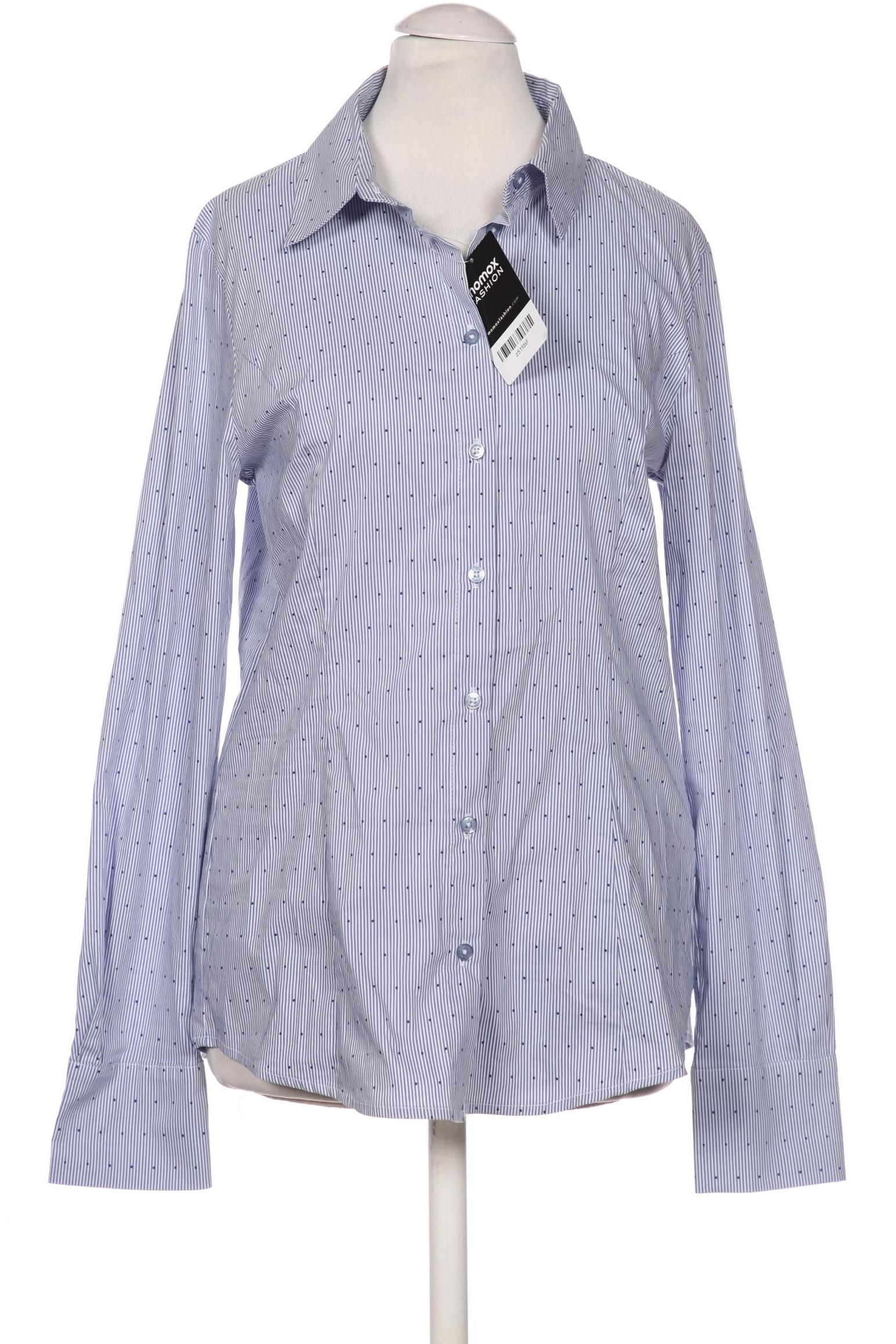 

More & More Damen Bluse, blau, Gr. 38