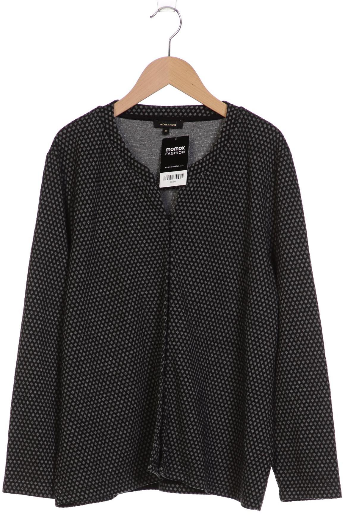 

More & More Damen Strickjacke, schwarz, Gr. 46
