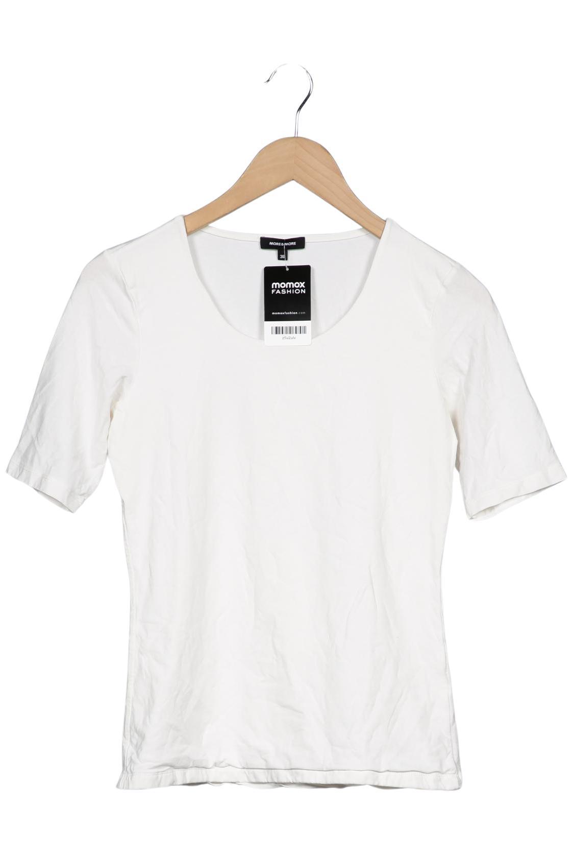 

More & More Damen T-Shirt, weiß, Gr. 36