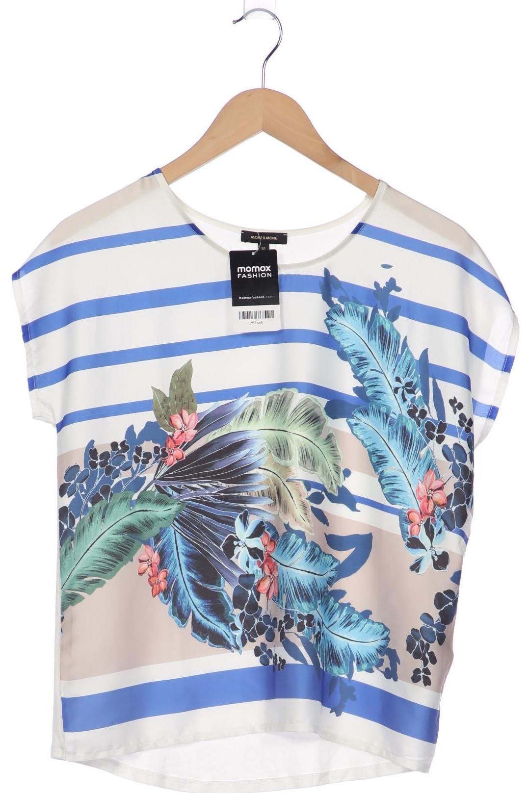 

More & More Damen T-Shirt, weiß, Gr. 38