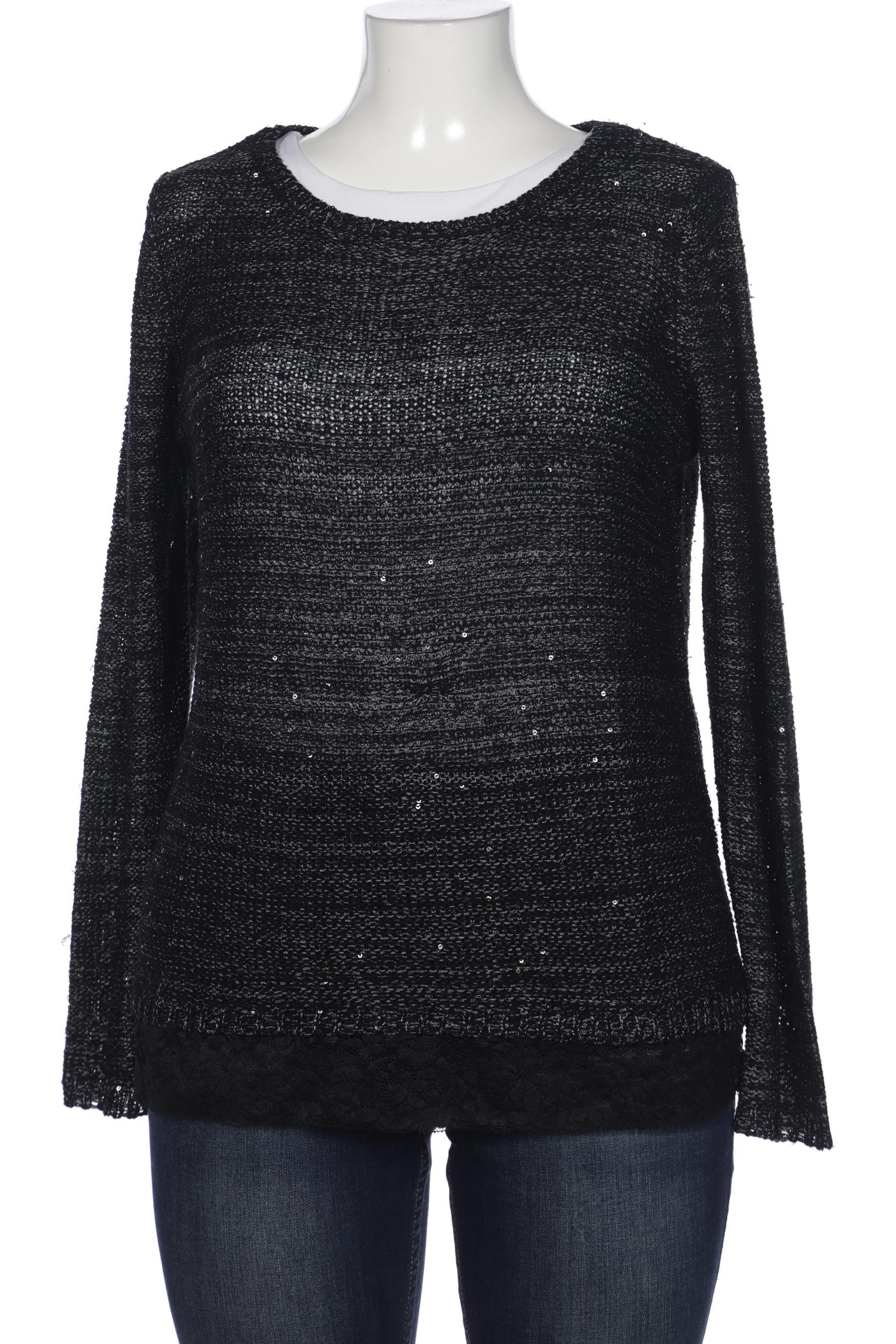 

More & More Damen Pullover, schwarz, Gr. 42