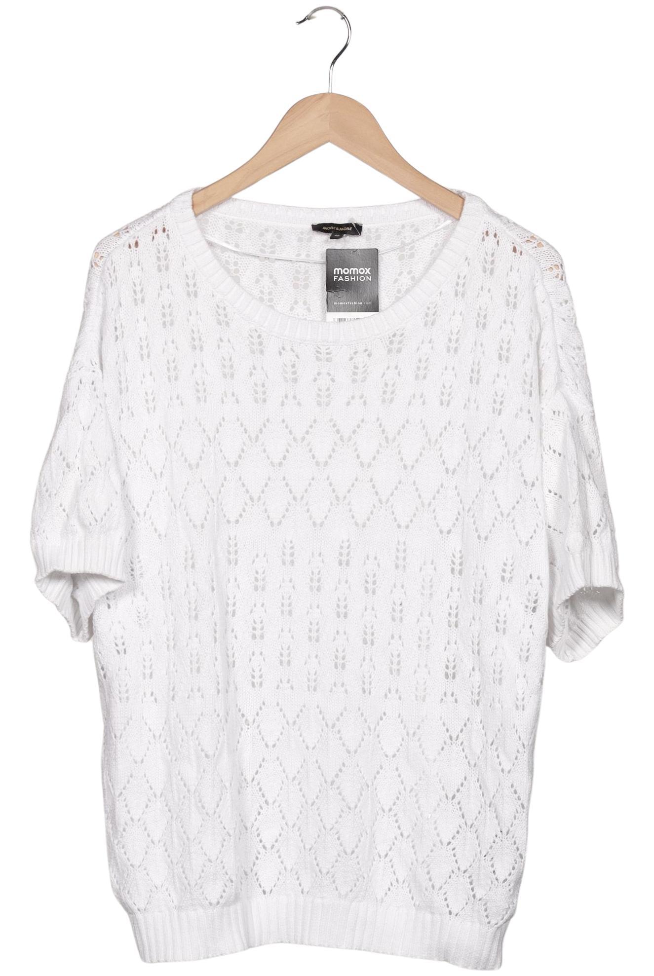 

More & More Damen Pullover, weiß, Gr. 46