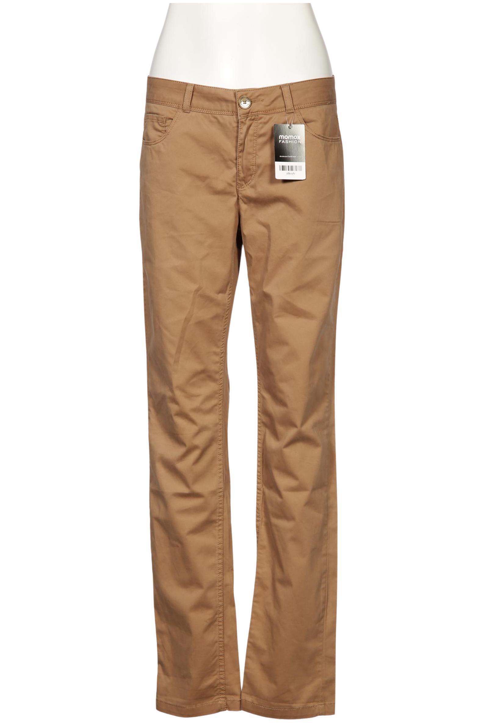 

More & More Damen Stoffhose, braun, Gr. 38