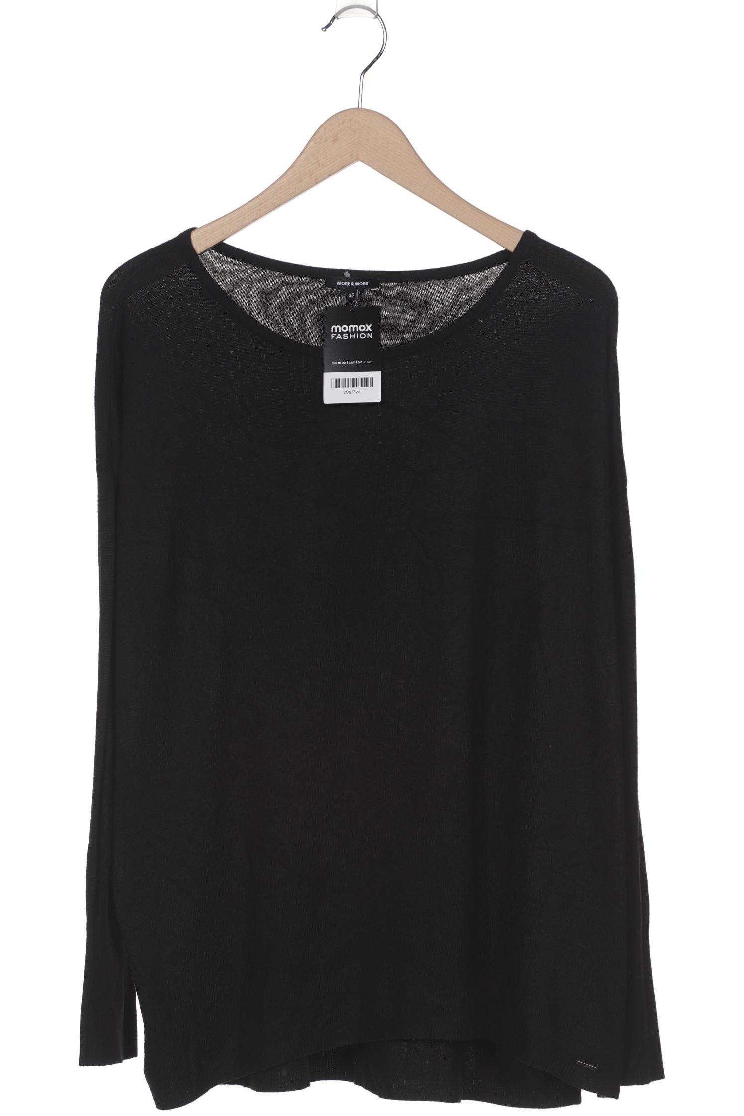 

More & More Damen Pullover, schwarz, Gr. 36