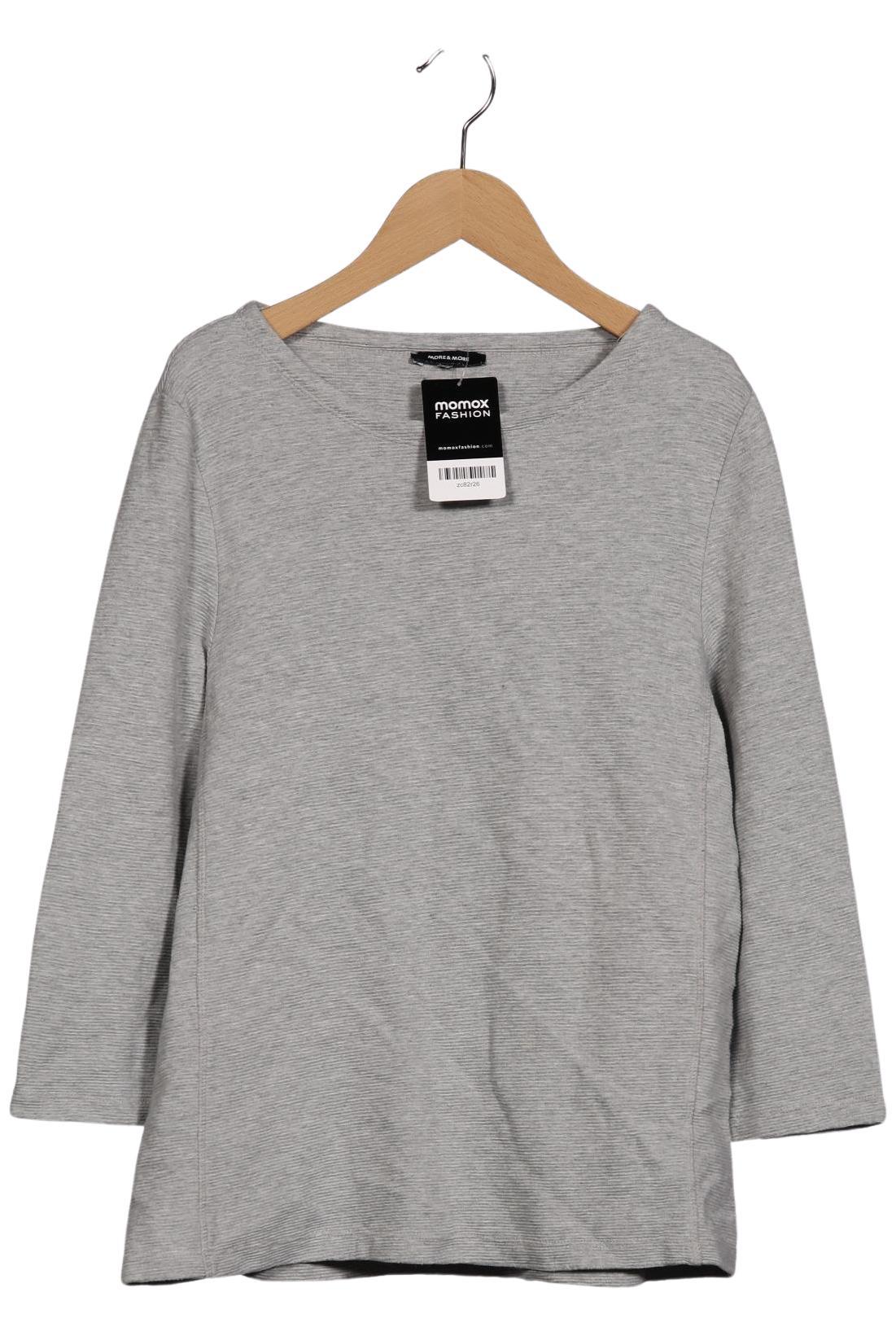 

More & More Damen Sweatshirt, grau, Gr. 38
