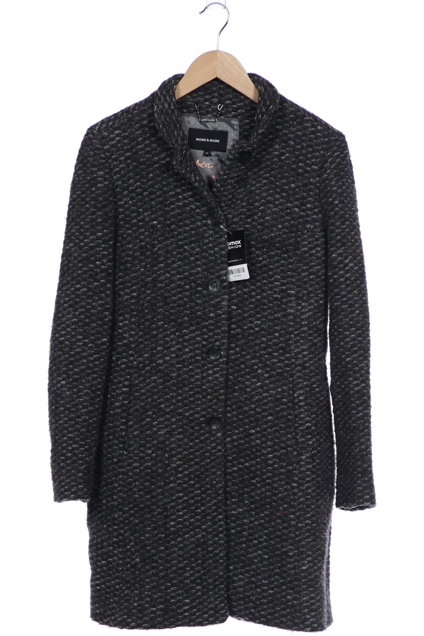 

More & More Damen Mantel, grau, Gr. 34