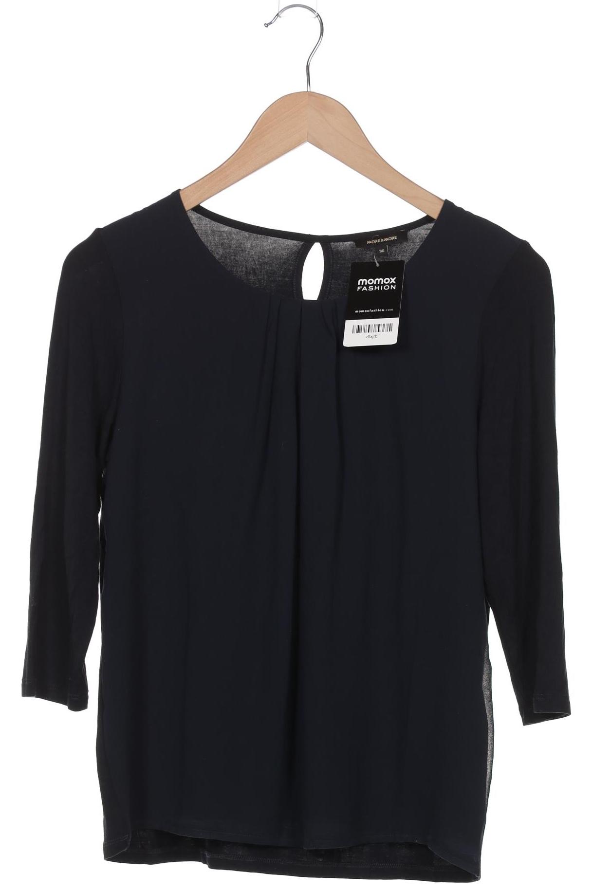 

More & More Damen Langarmshirt, marineblau, Gr. 36