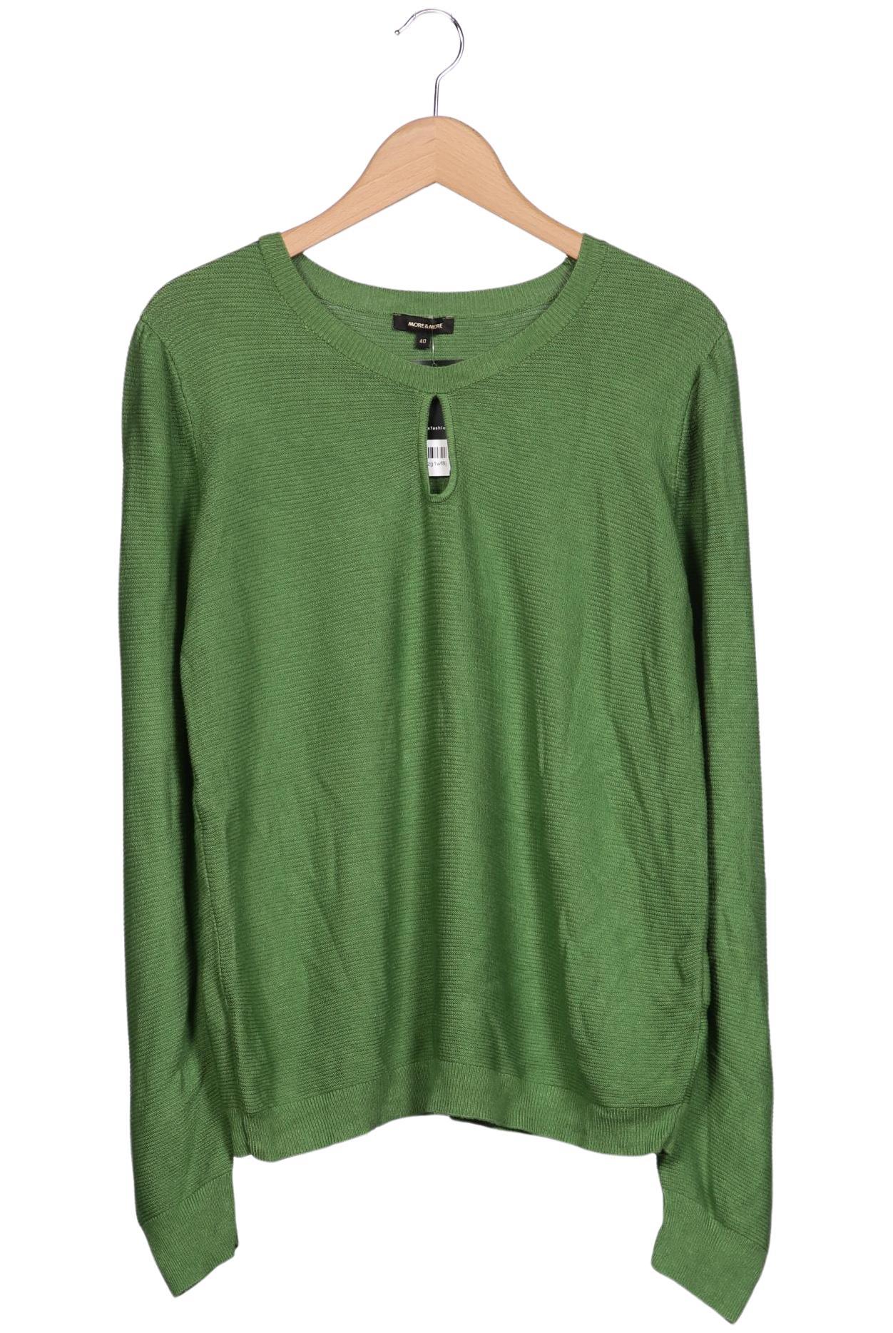 

More & More Damen Pullover, grün, Gr. 40
