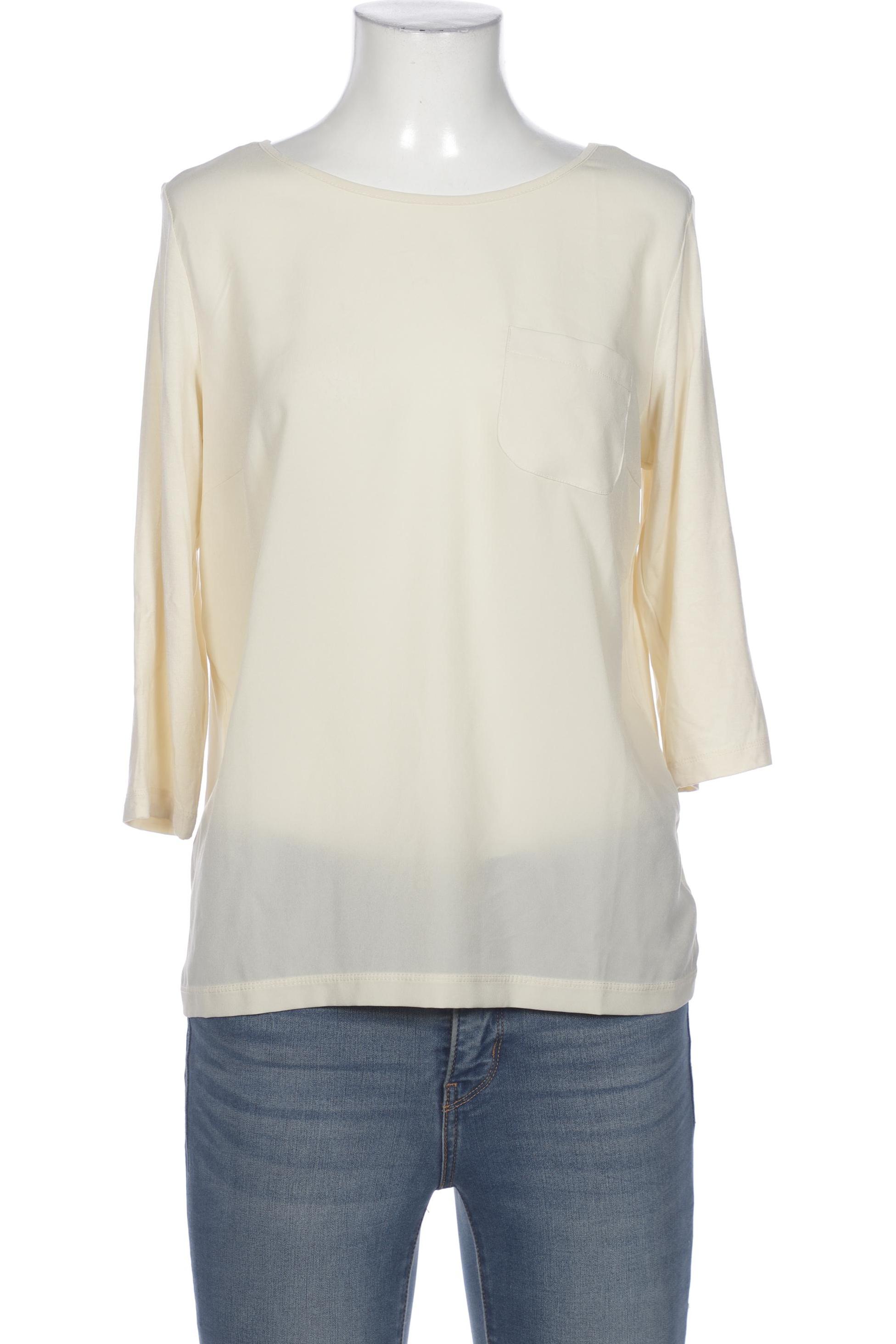 

More & More Damen Langarmshirt, cremeweiß
