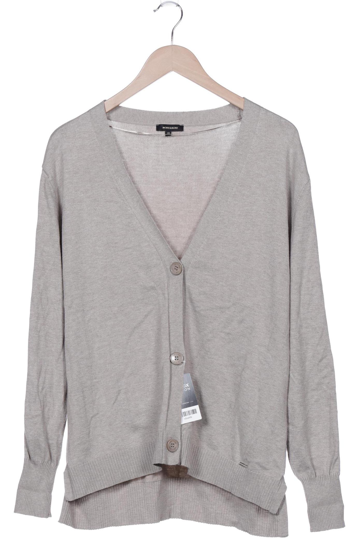 

More & More Damen Strickjacke, grau, Gr. 46