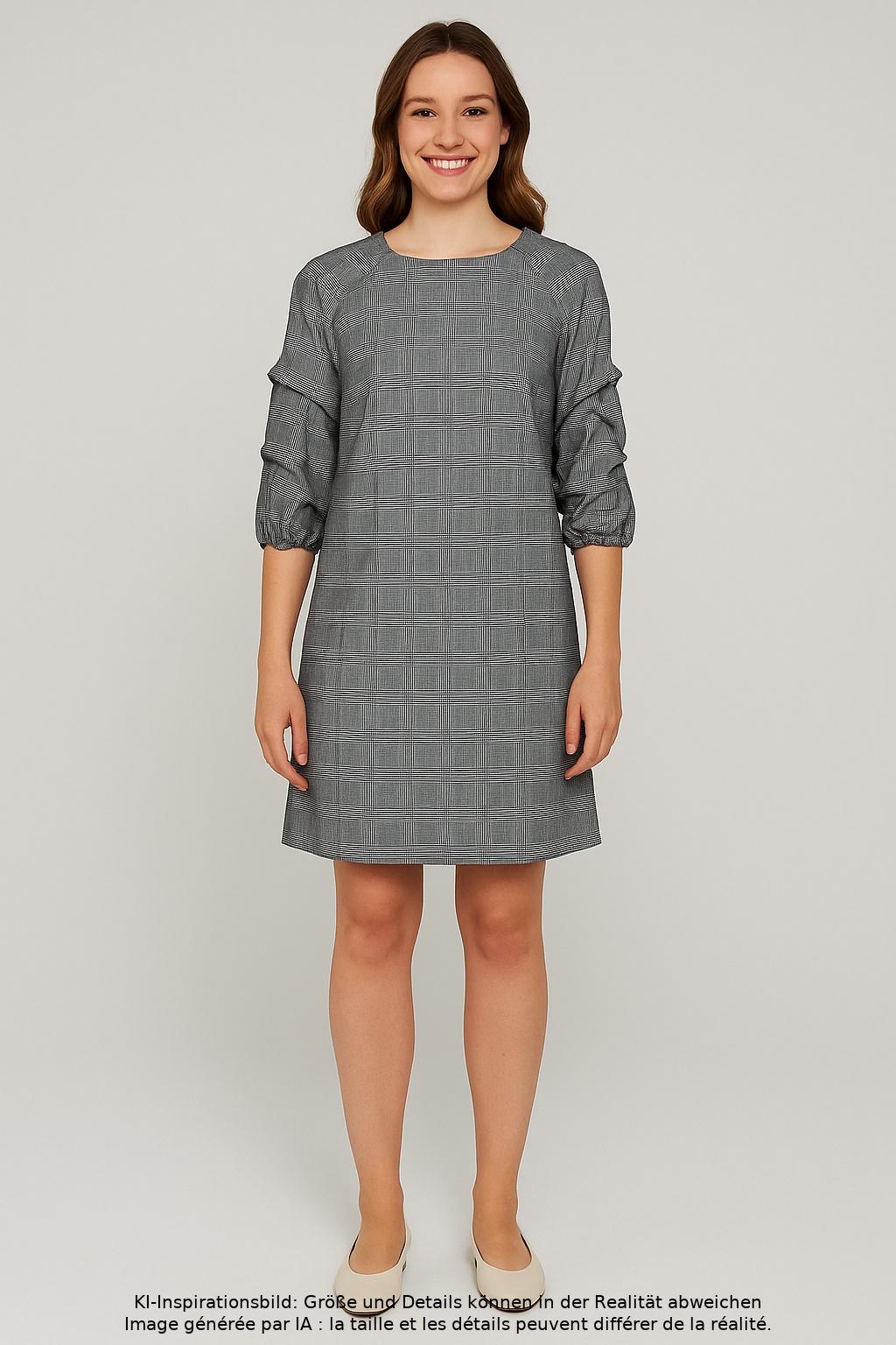 

More & More Damen Kleid, grau, Gr. 36