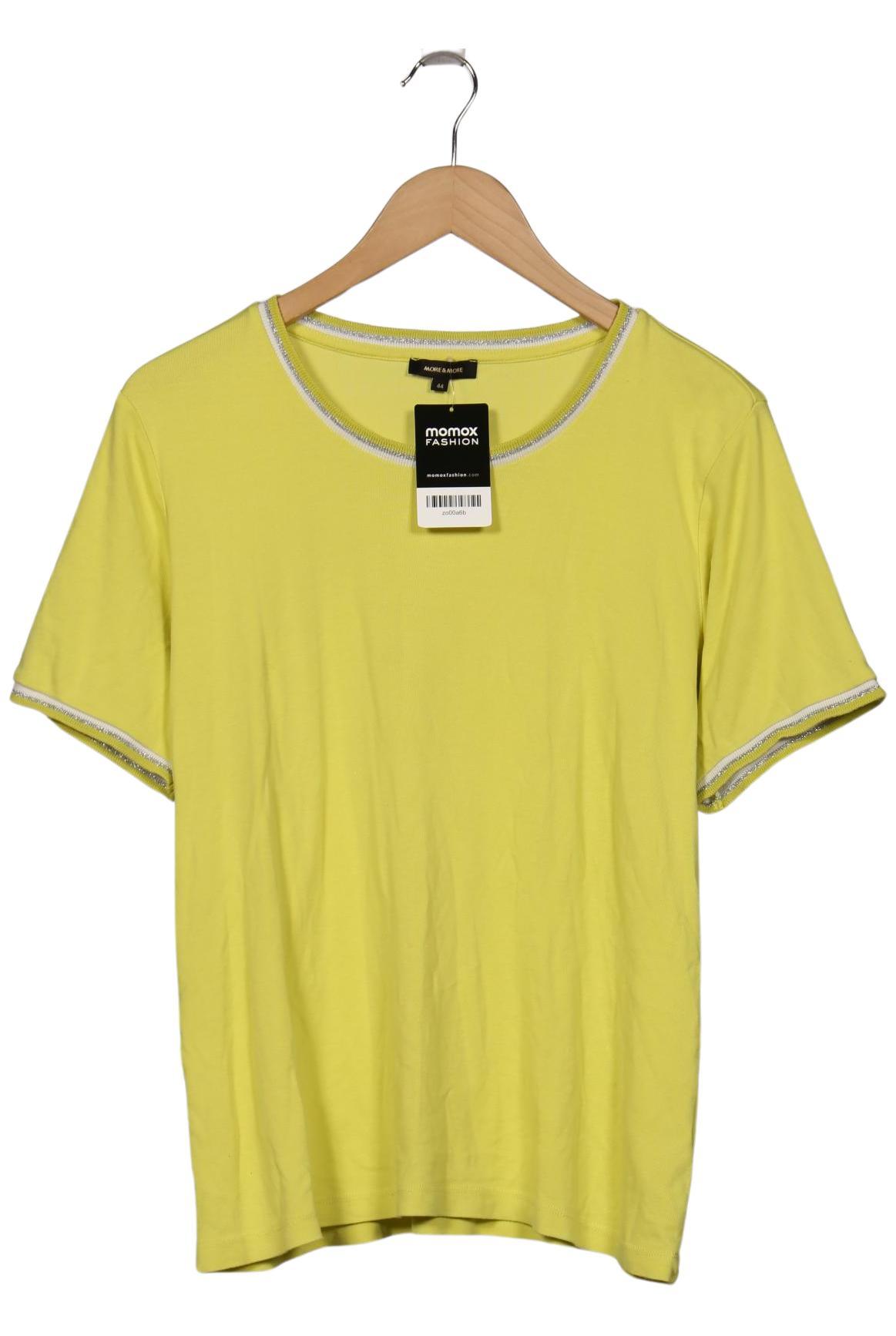

More & More Damen T-Shirt, gelb, Gr. 44
