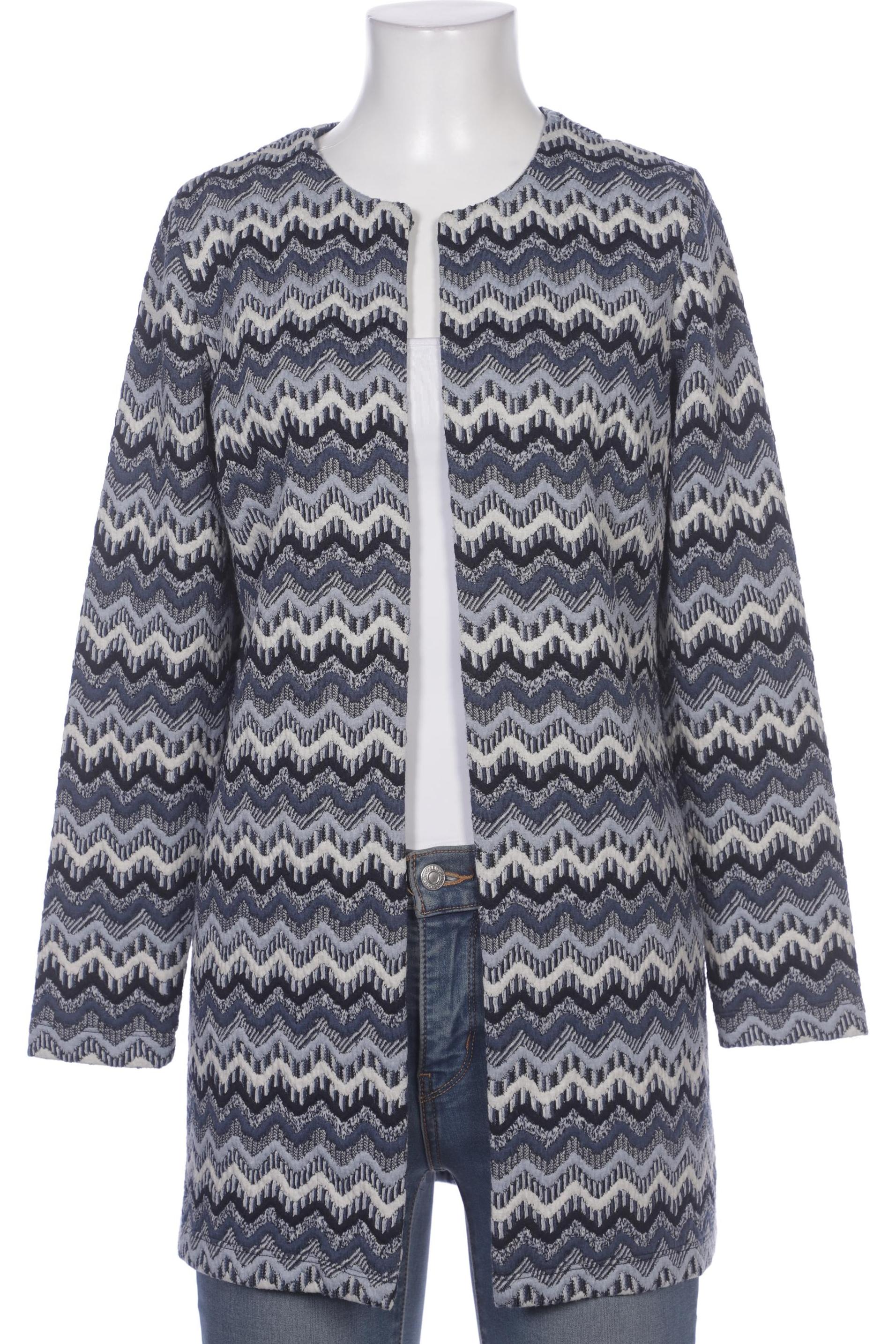 

More & More Damen Strickjacke, blau, Gr. 36