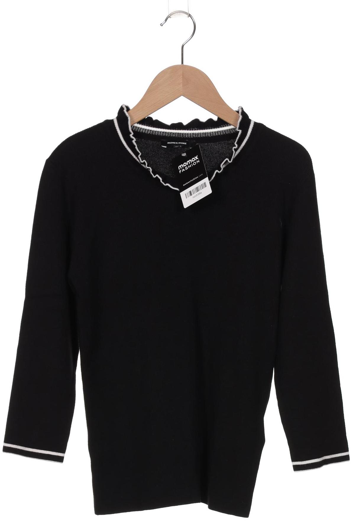 

More & More Damen Pullover, schwarz, Gr. 36