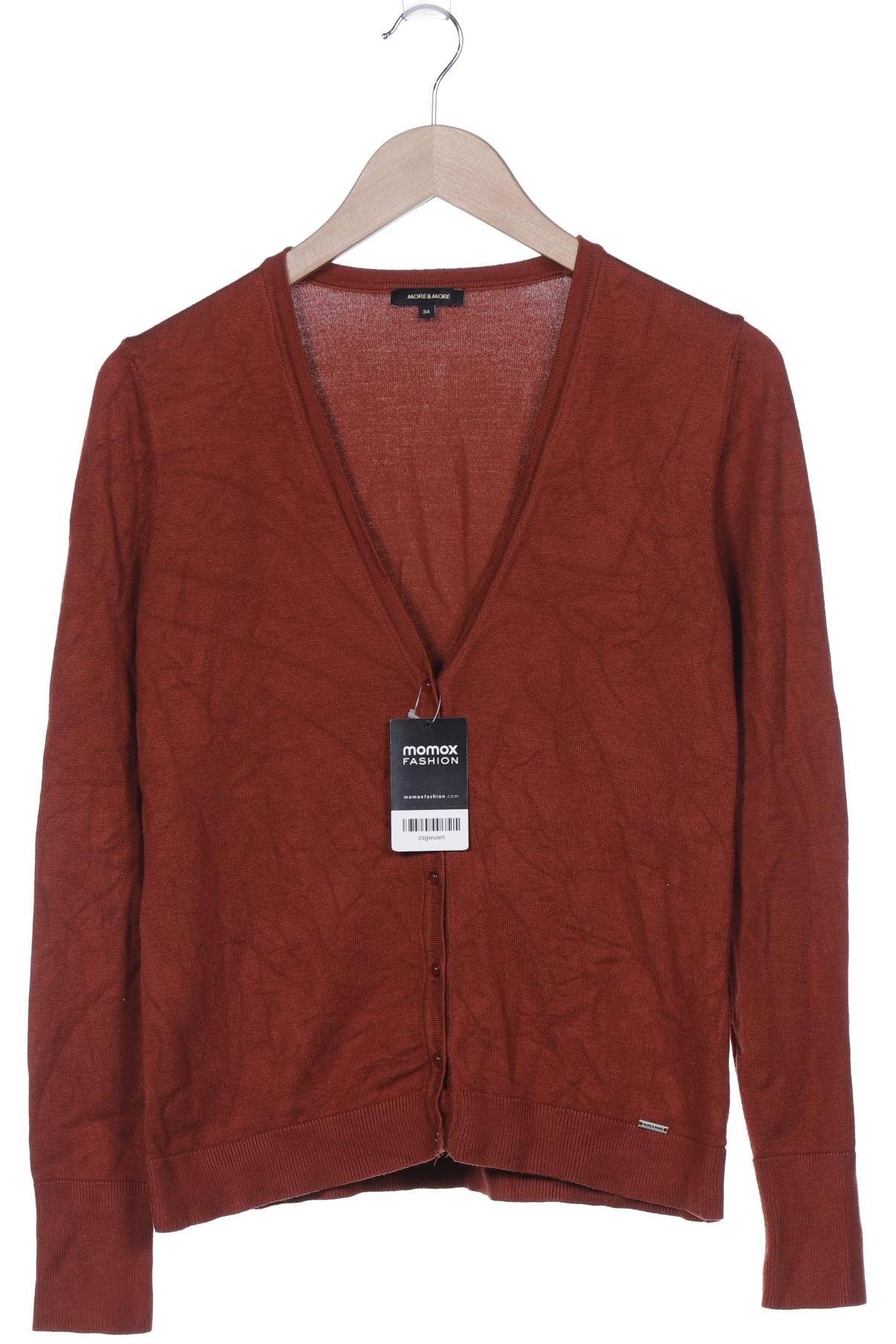 

More & More Damen Strickjacke, braun, Gr. 34