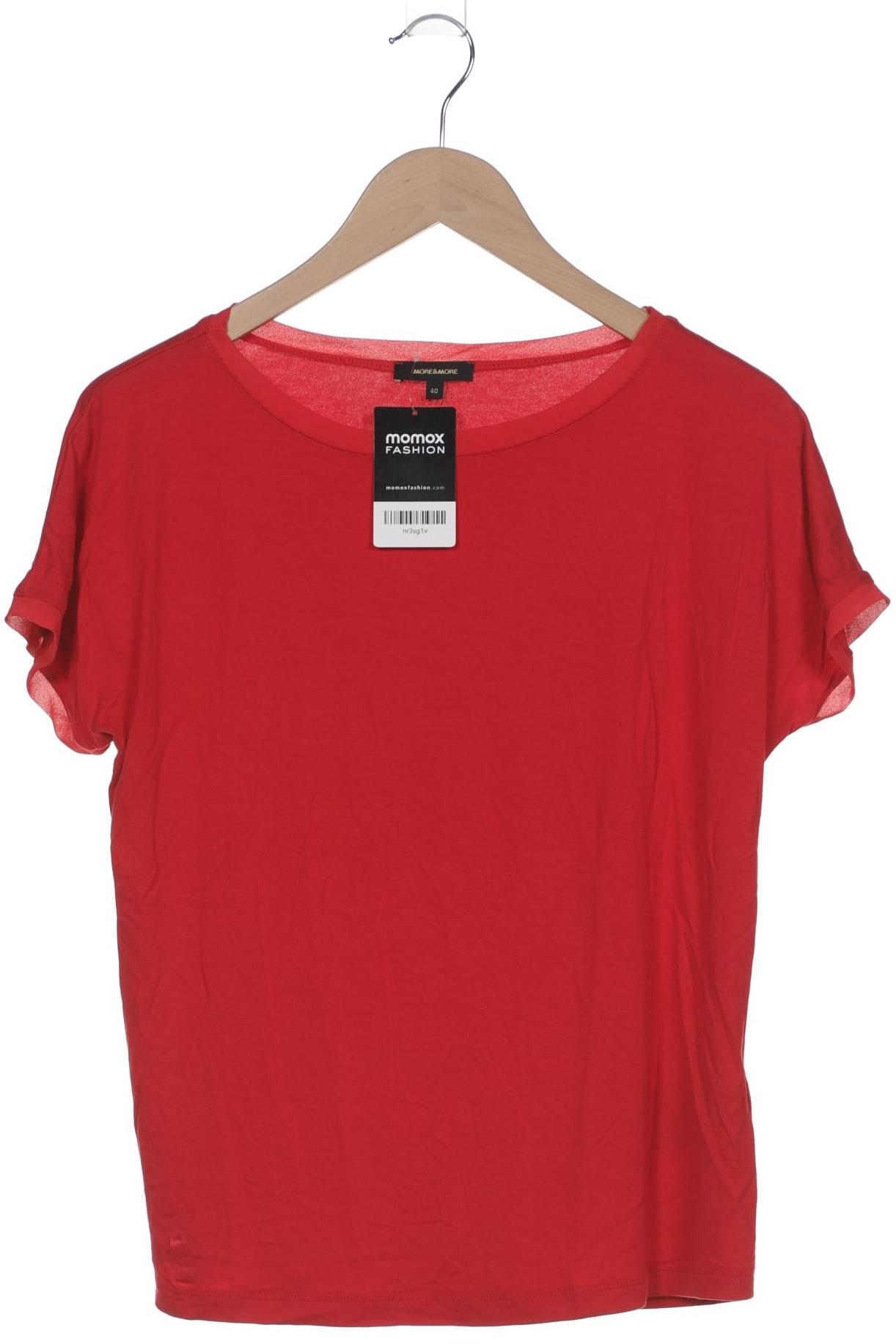 

More & More Damen T-Shirt, rot, Gr. 40