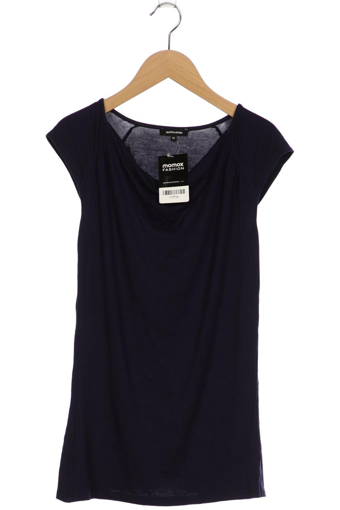 

More & More Damen T-Shirt, marineblau, Gr. 34