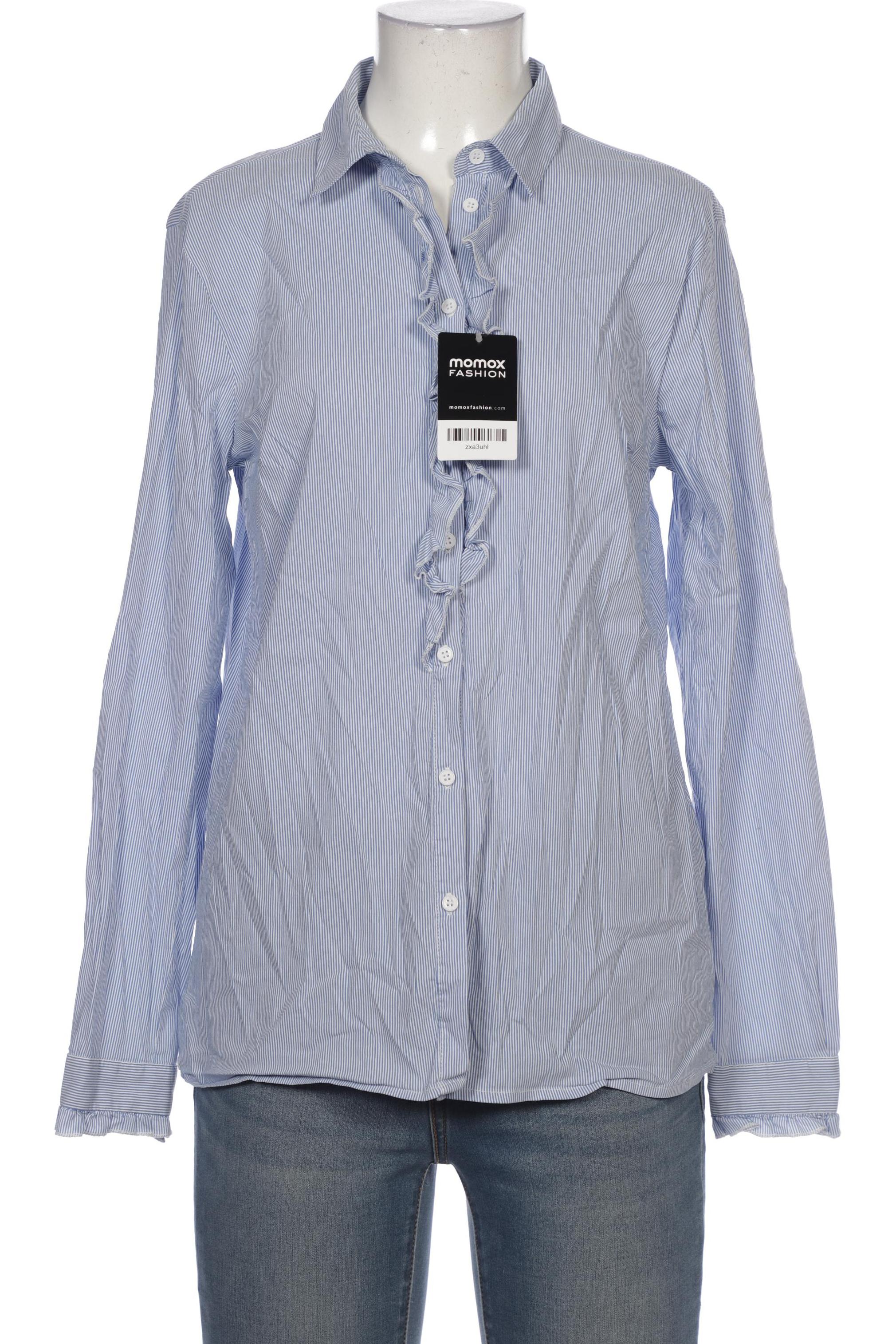 

More & More Damen Bluse, blau, Gr. 38