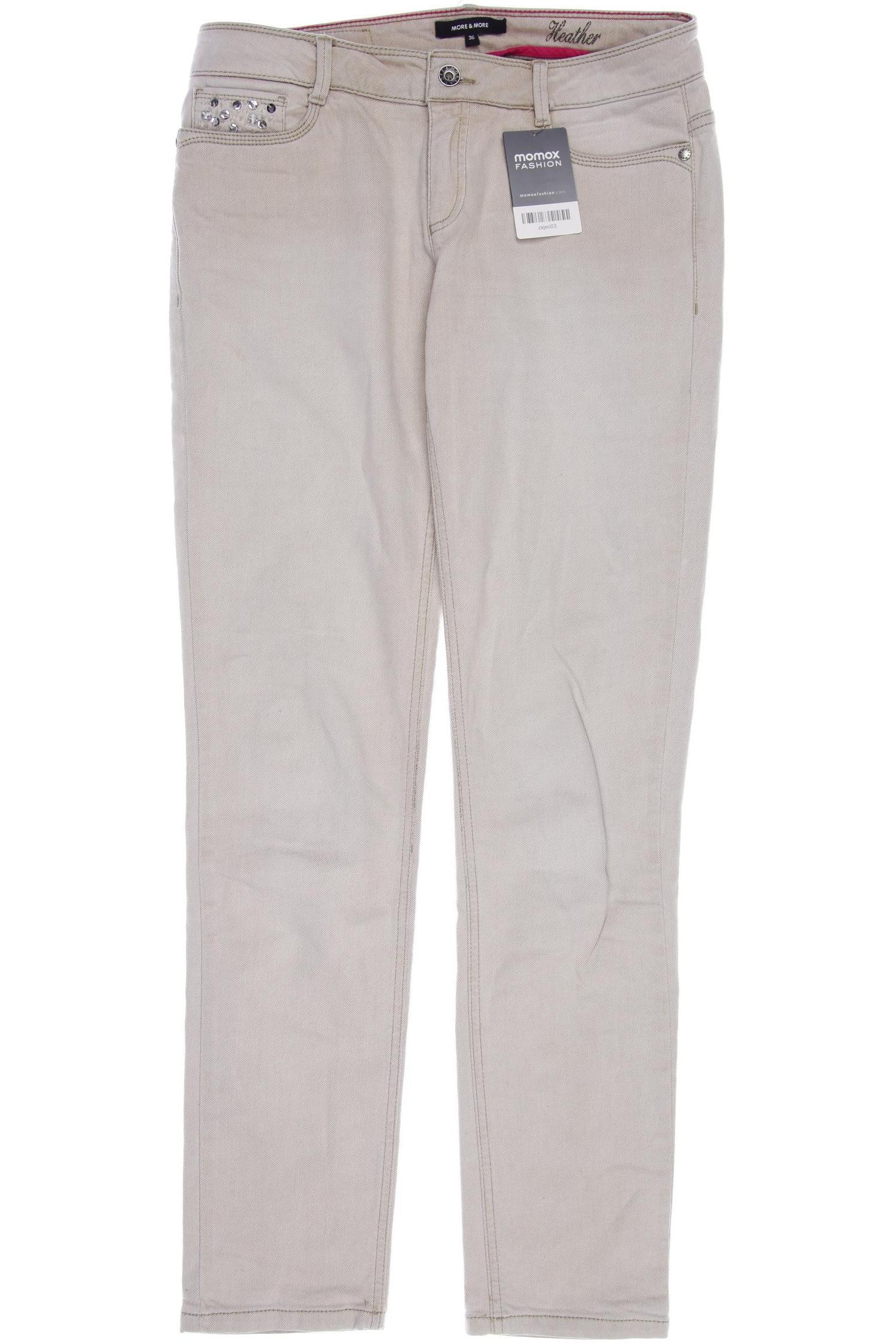 

More & More Damen Jeans, beige